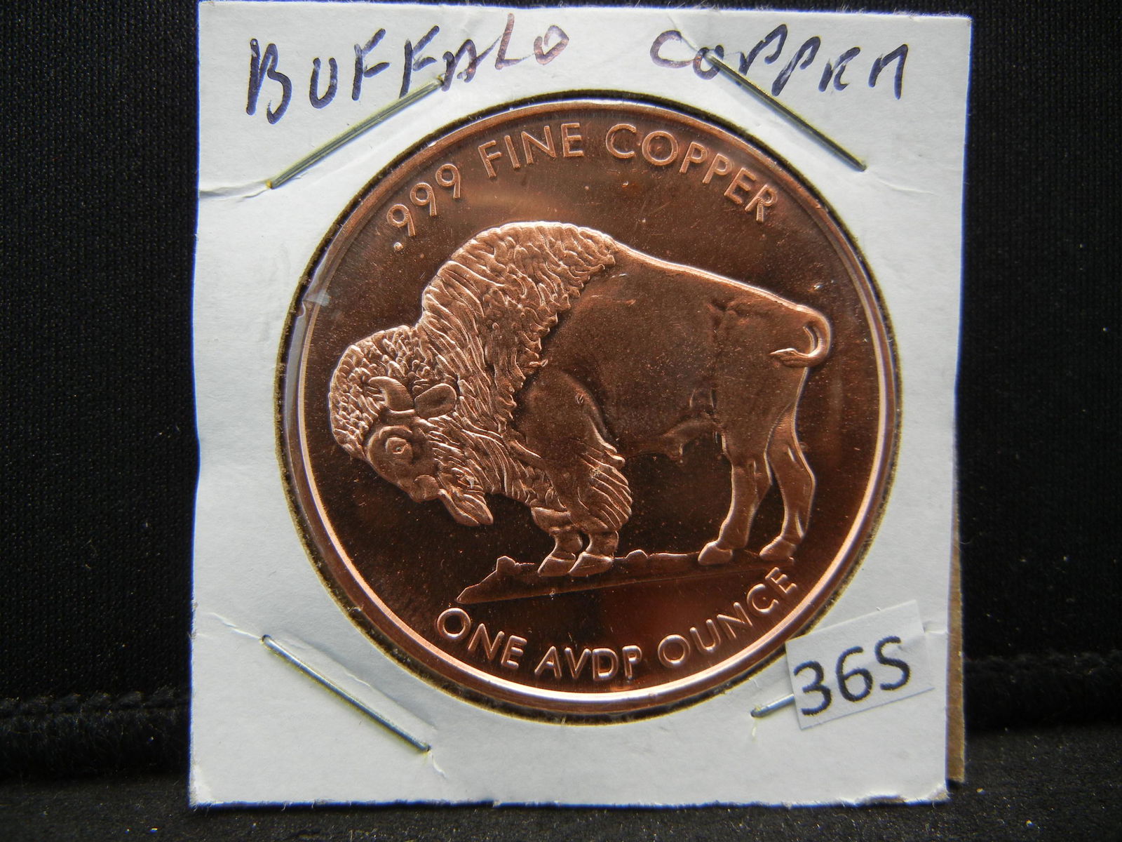 Buffalo Copper .999 Fine (1 of 3)