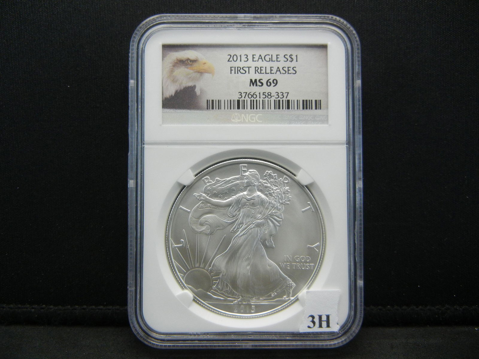 2013 Silver Eagle. NGC  MS69 First Release (1 of 4)