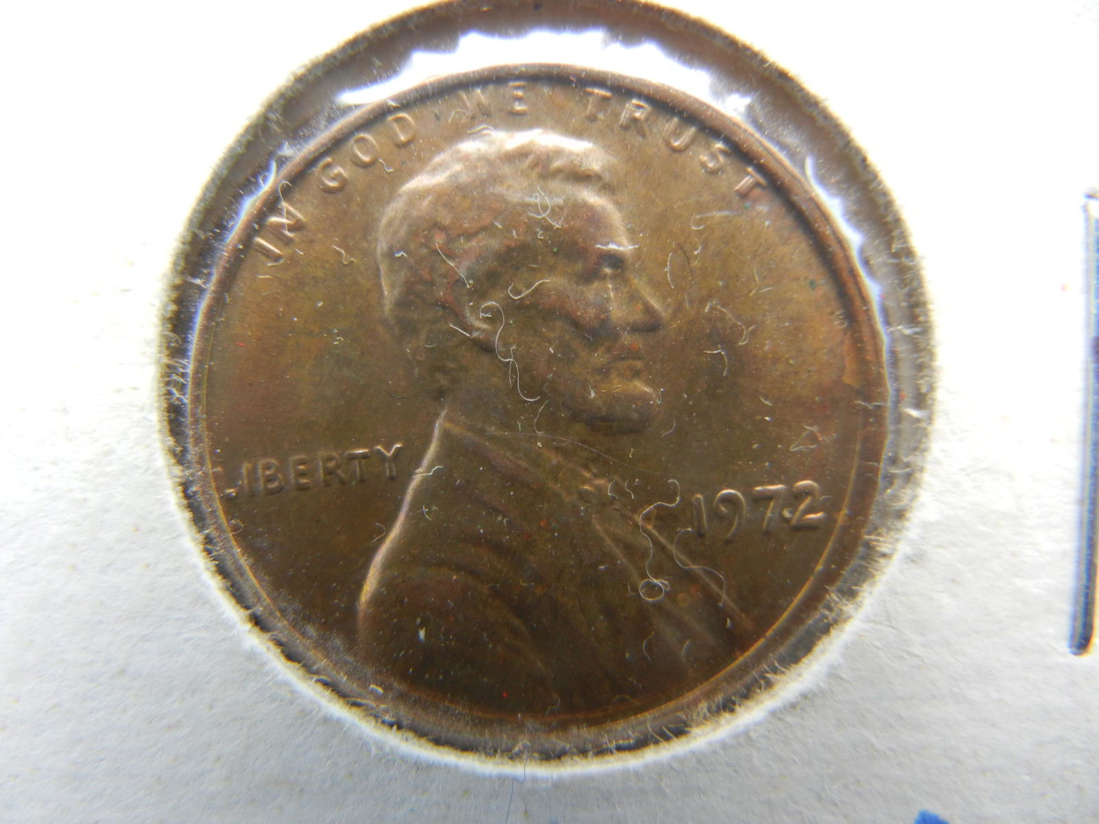 1972 Double die Lincoln cent (1 of 3)