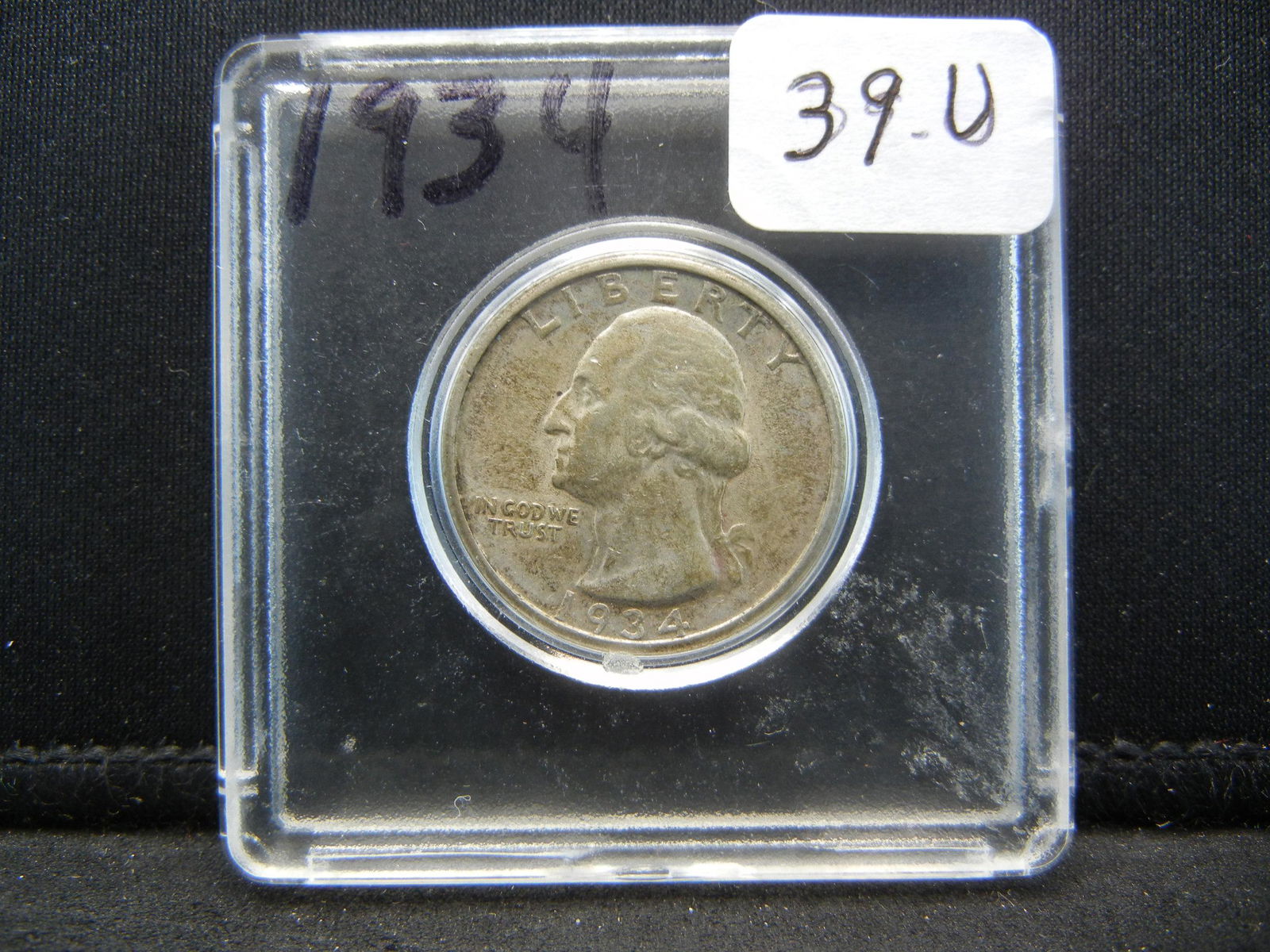 1934 Silver Washington Quarter (1 of 4)