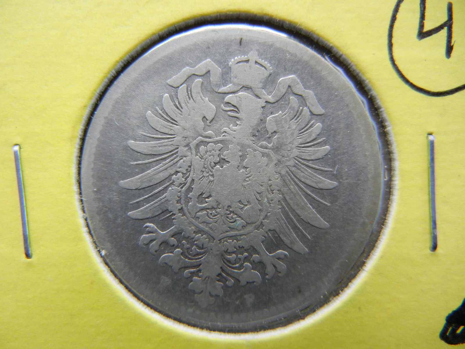 1876-F Germany Silver Mark. Confederation coinage! (1 of 3)