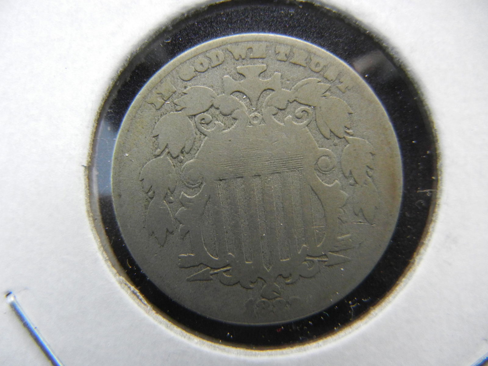 1882 Shield Nickel. Better date!! (1 of 3)
