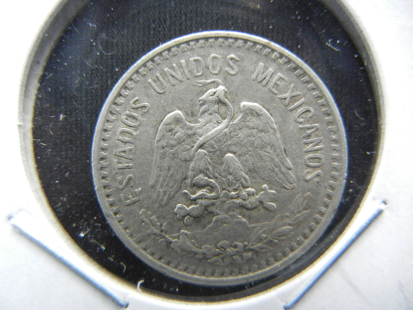 1906 Mexico Silver 20 centavos. AU (1 of 3)