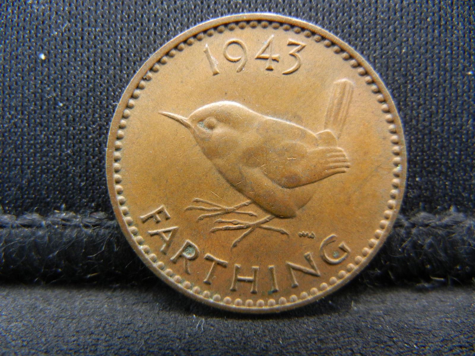 1943 Great Britain One Farthing. (1 of 2)