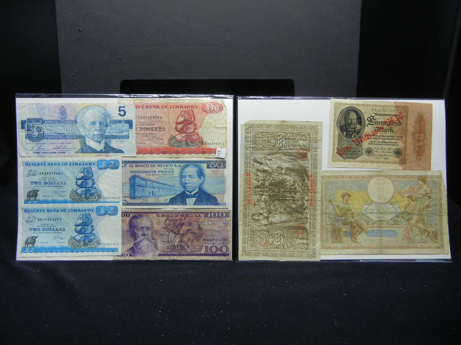 (7) Foreign Bank Notes (1 of 9)