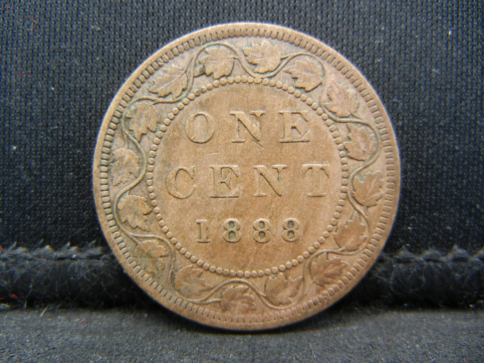 1888 CANADA 1 CENT,  LOW MINTAGE, 131 YRS OLD (1 of 2)
