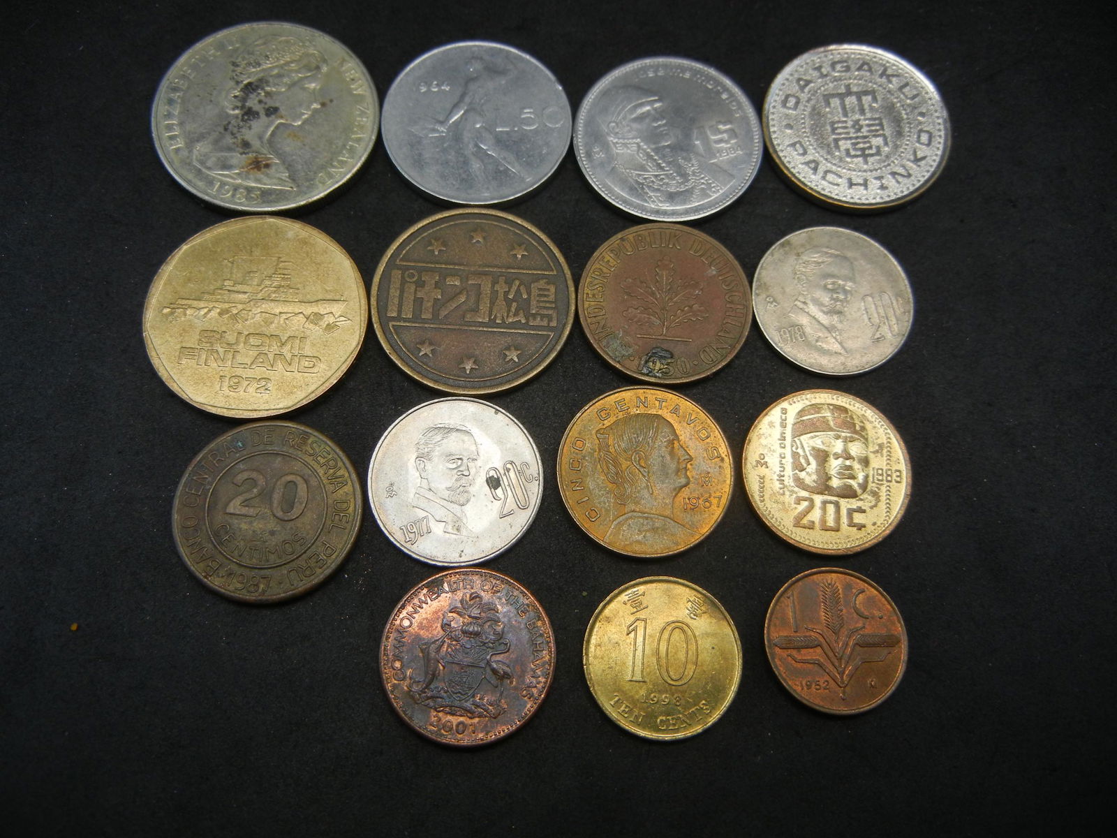 (15) FOREIGN COINS, SOME UNCIRCULATED (1 of 3)