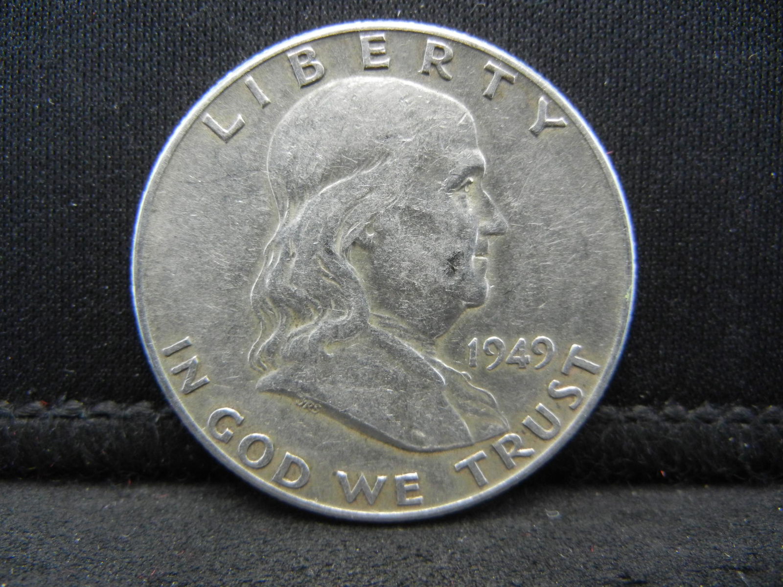 1949 SILVER Franklin  (90%) LIBERTY HALF, 2ND YR, ONLY (1 of 2)