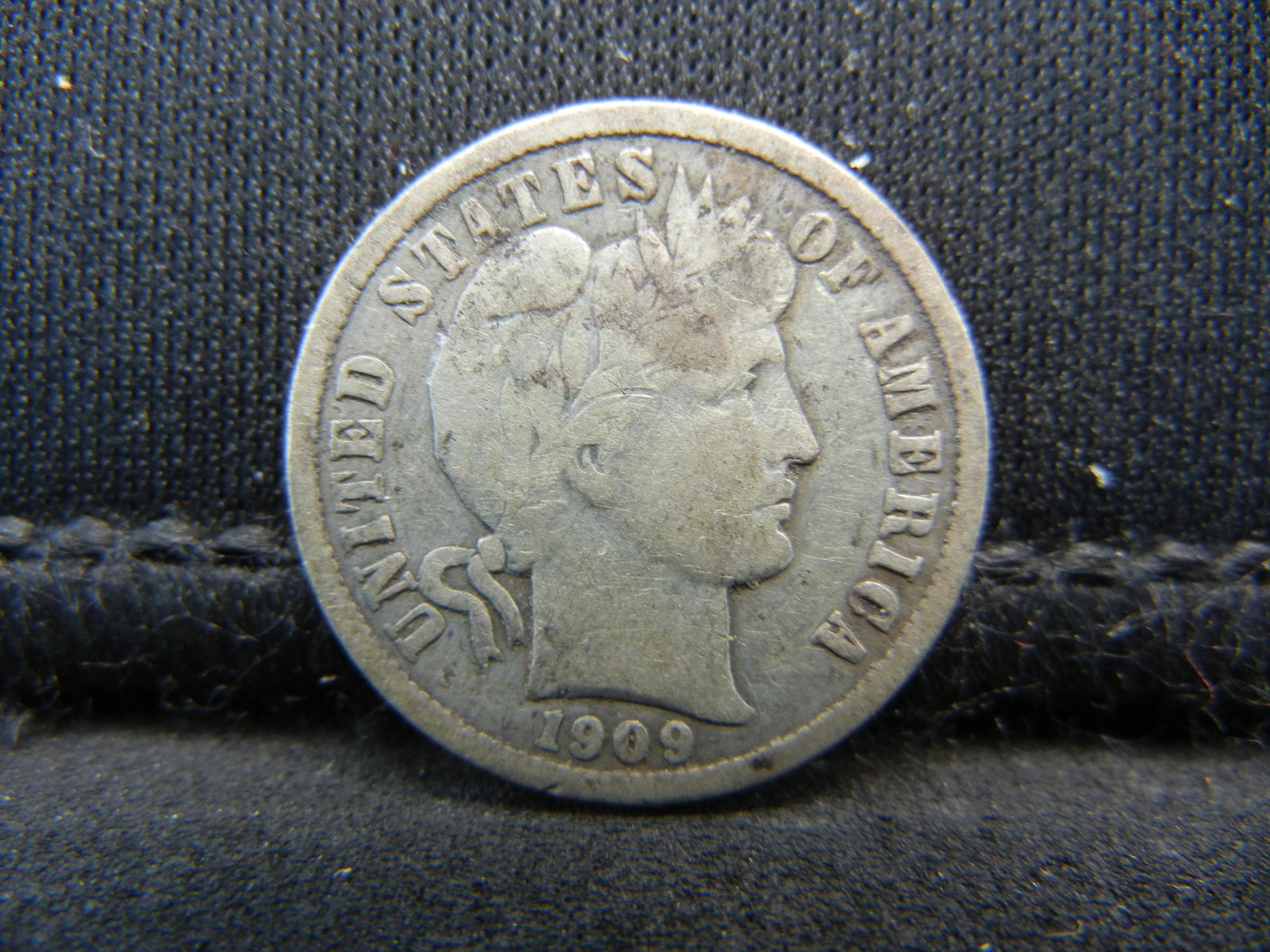 1909-O Barber Dime. (1 of 2)