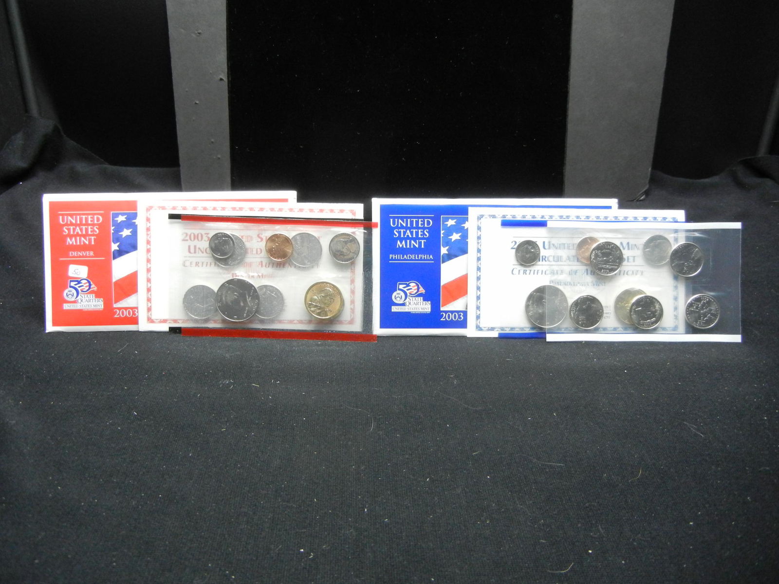 2003 P and D US Mint Set.    In government package. (1 of 13)