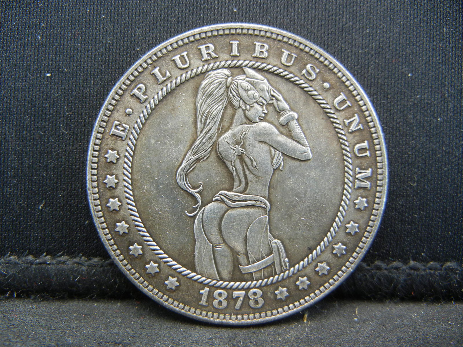 Novelty 1878-CC (BABE/MORGAN), NOT SILVER OR LEGAL (1 of 2)