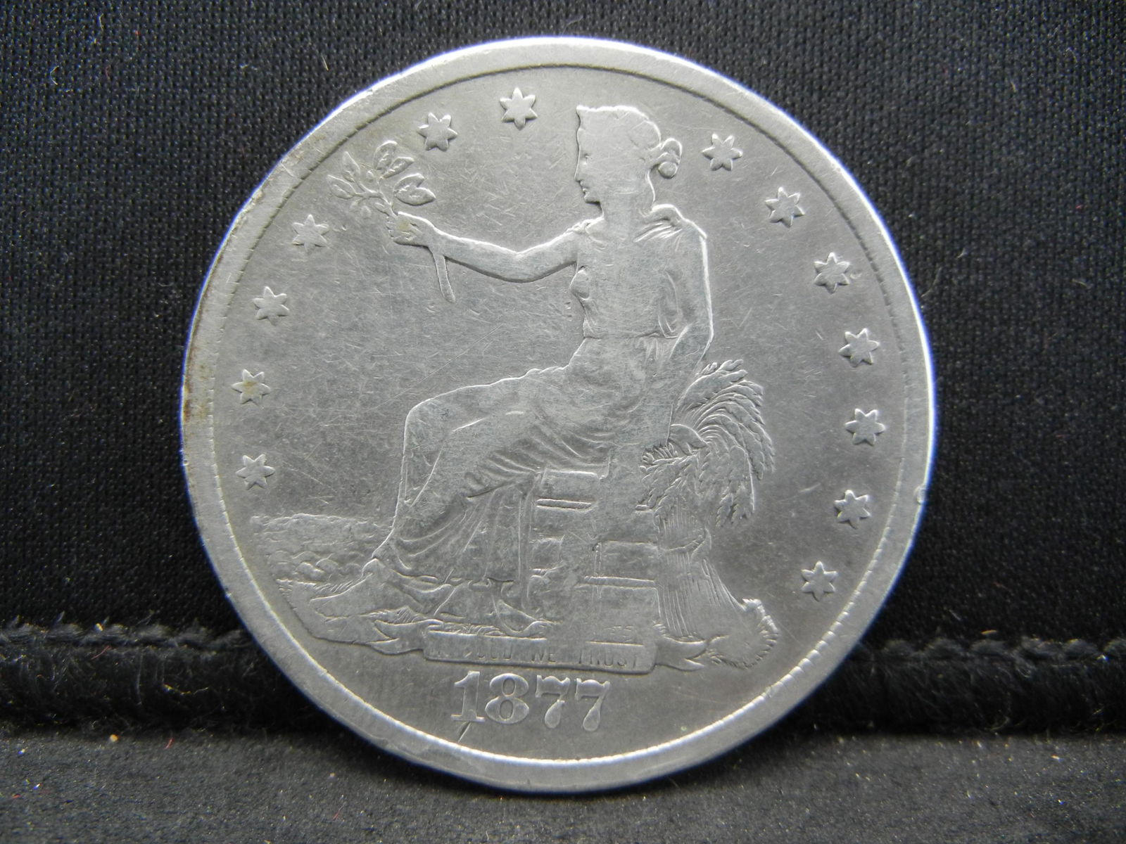 1877 CC Seated Dollar VG/Fine Key Date (1 of 2)