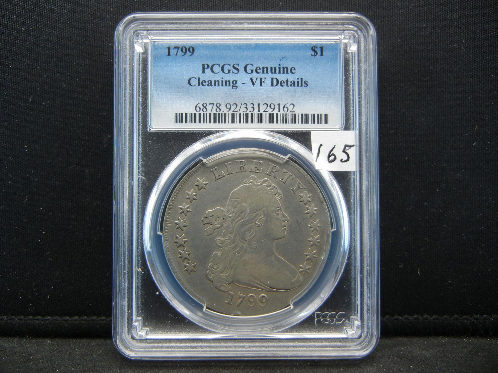 1799 Bust Dollar PCGS VF Details Rare (1 of 4)