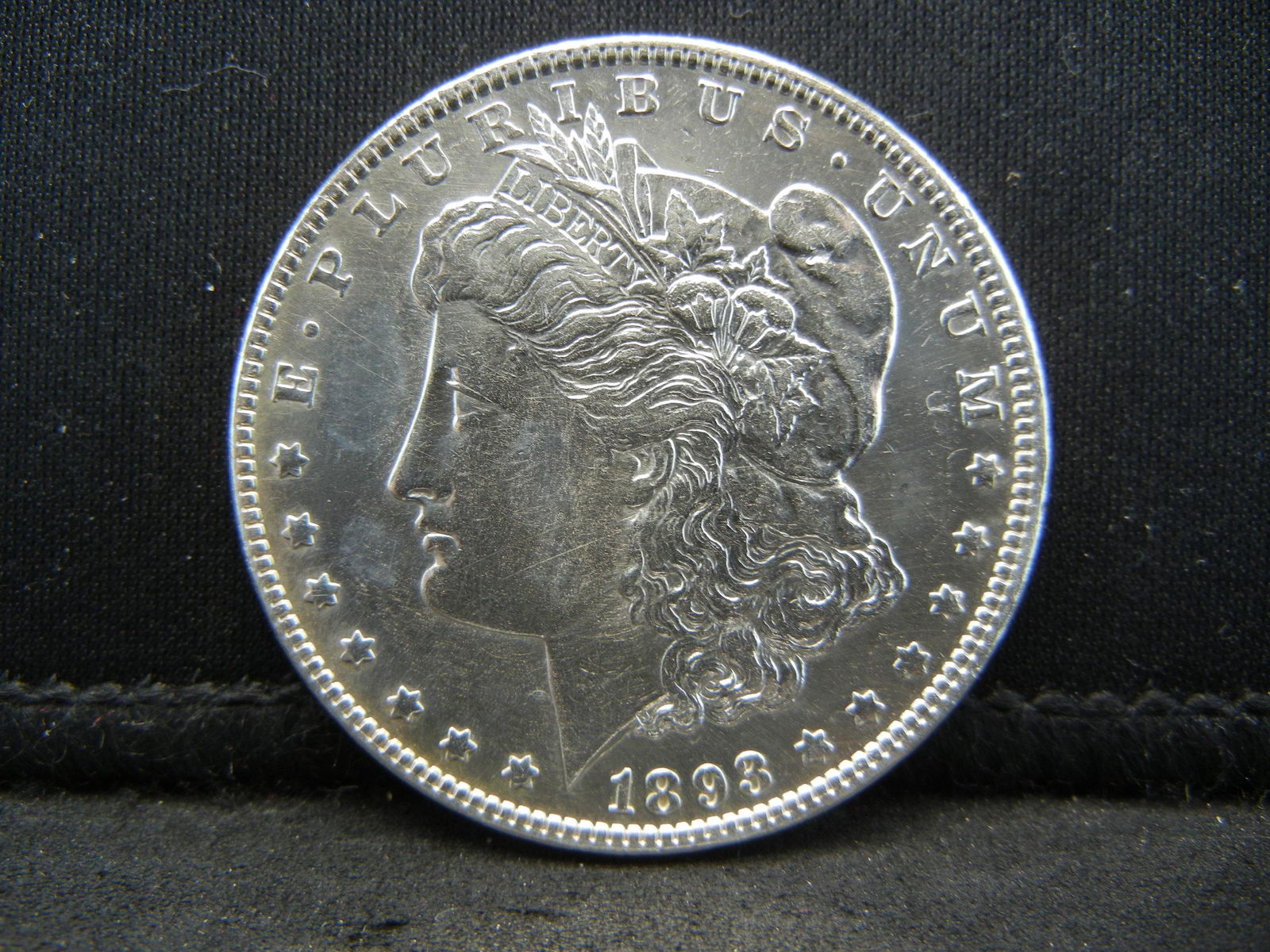1893 Morgan Dollar AU/BU (1 of 2)