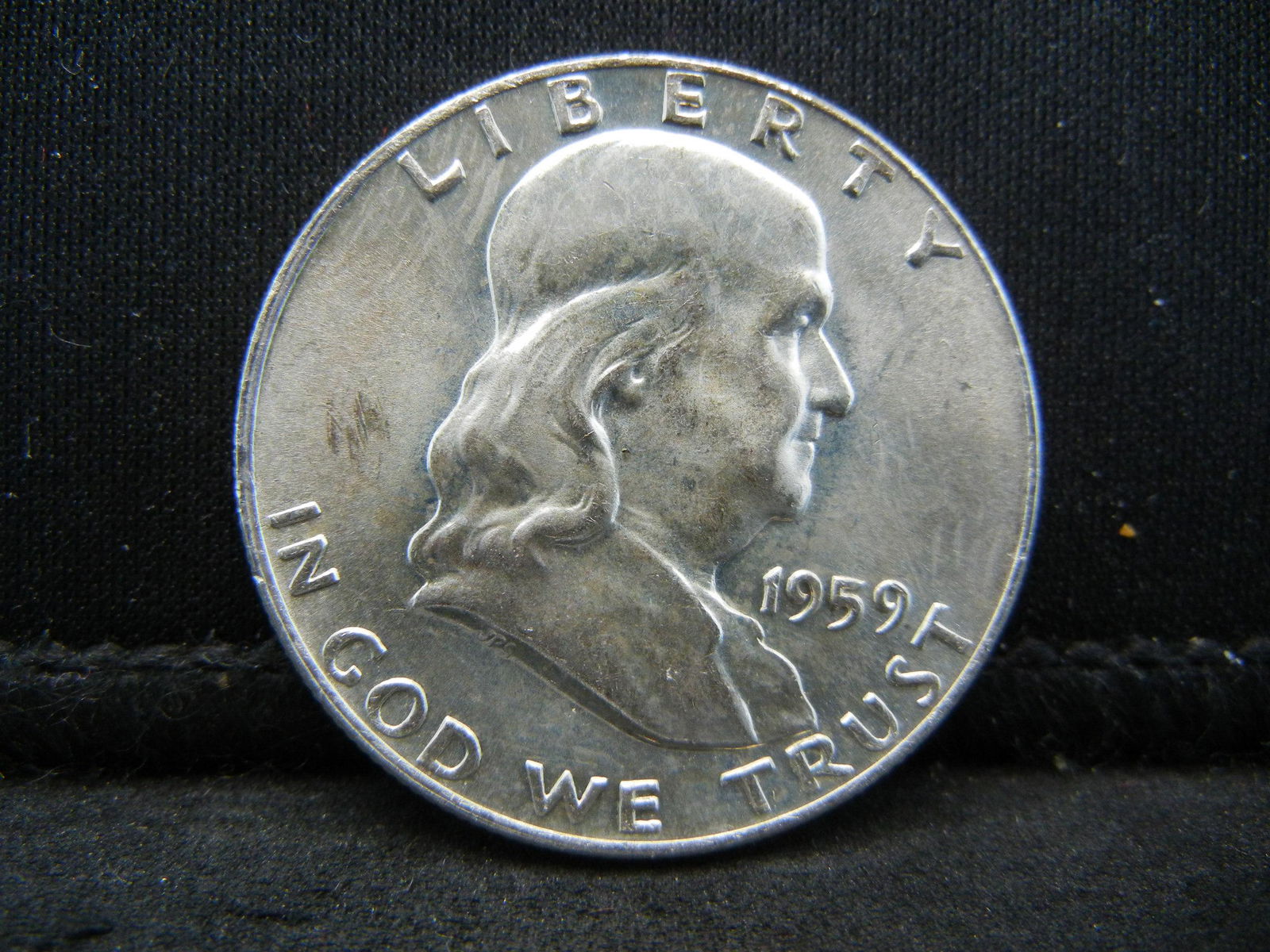1959 Franklin Half Dollar CH BU (1 of 2)