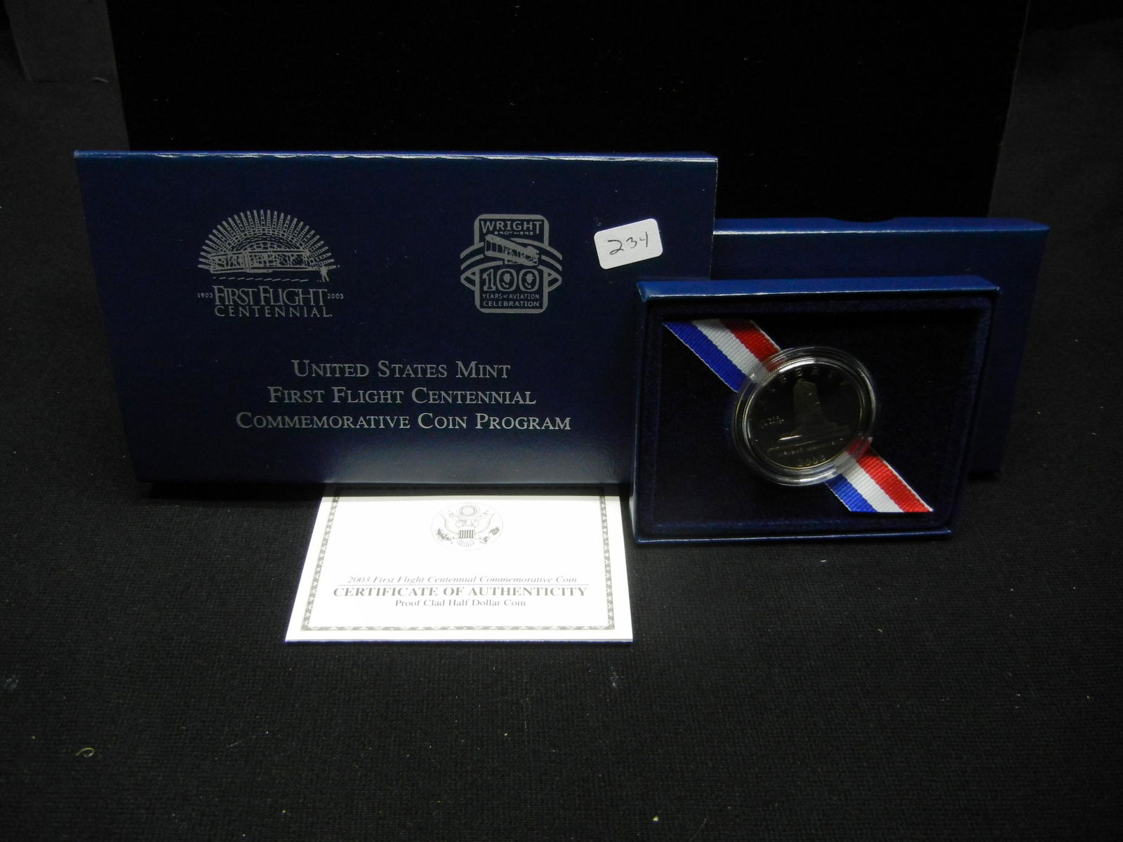 2003 Proof Half Dollar First Flight Centennial (1 of 4)