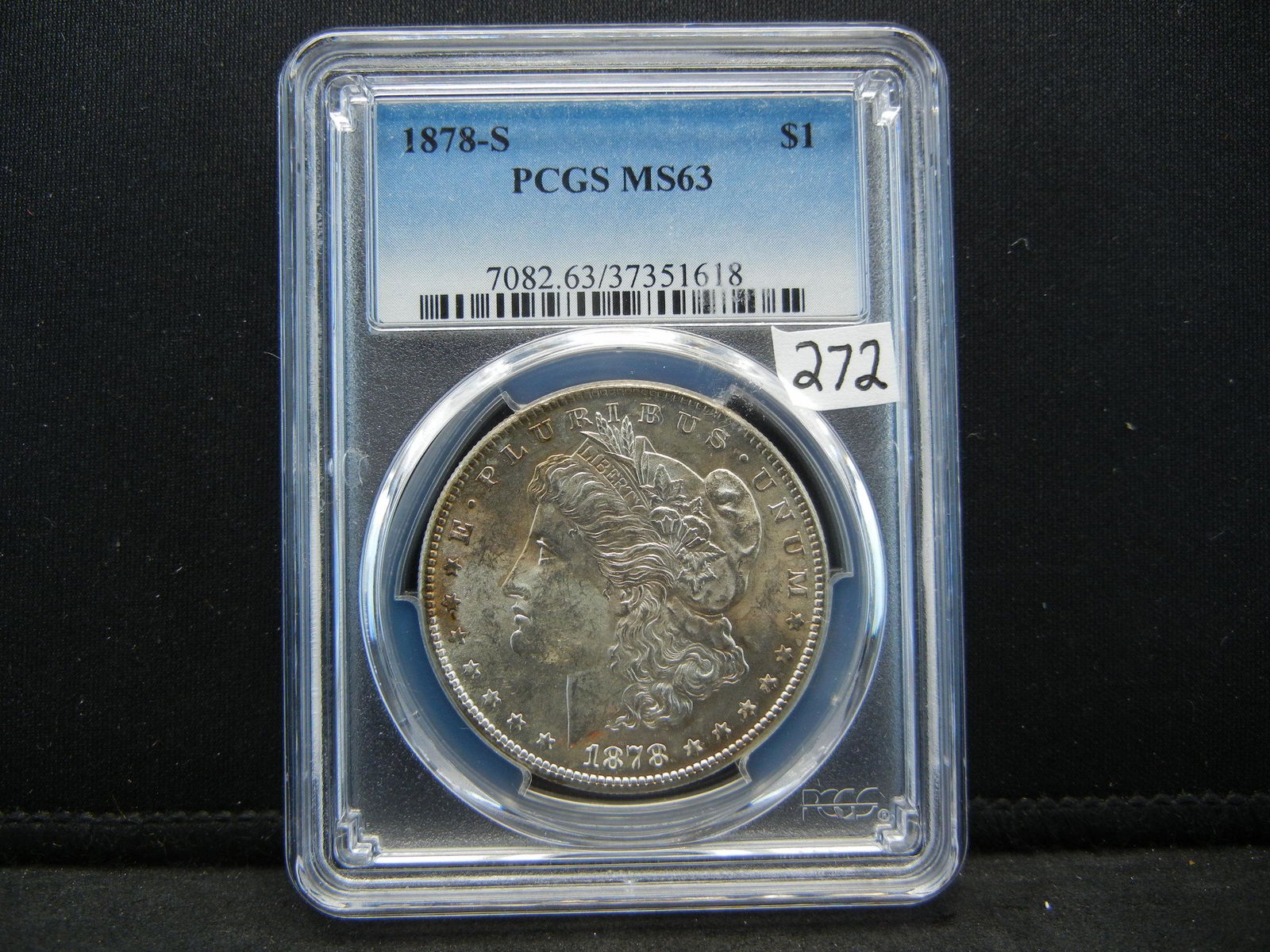 1878 S Morgan Dollar PCGS MS63 Better Date (1 of 4)