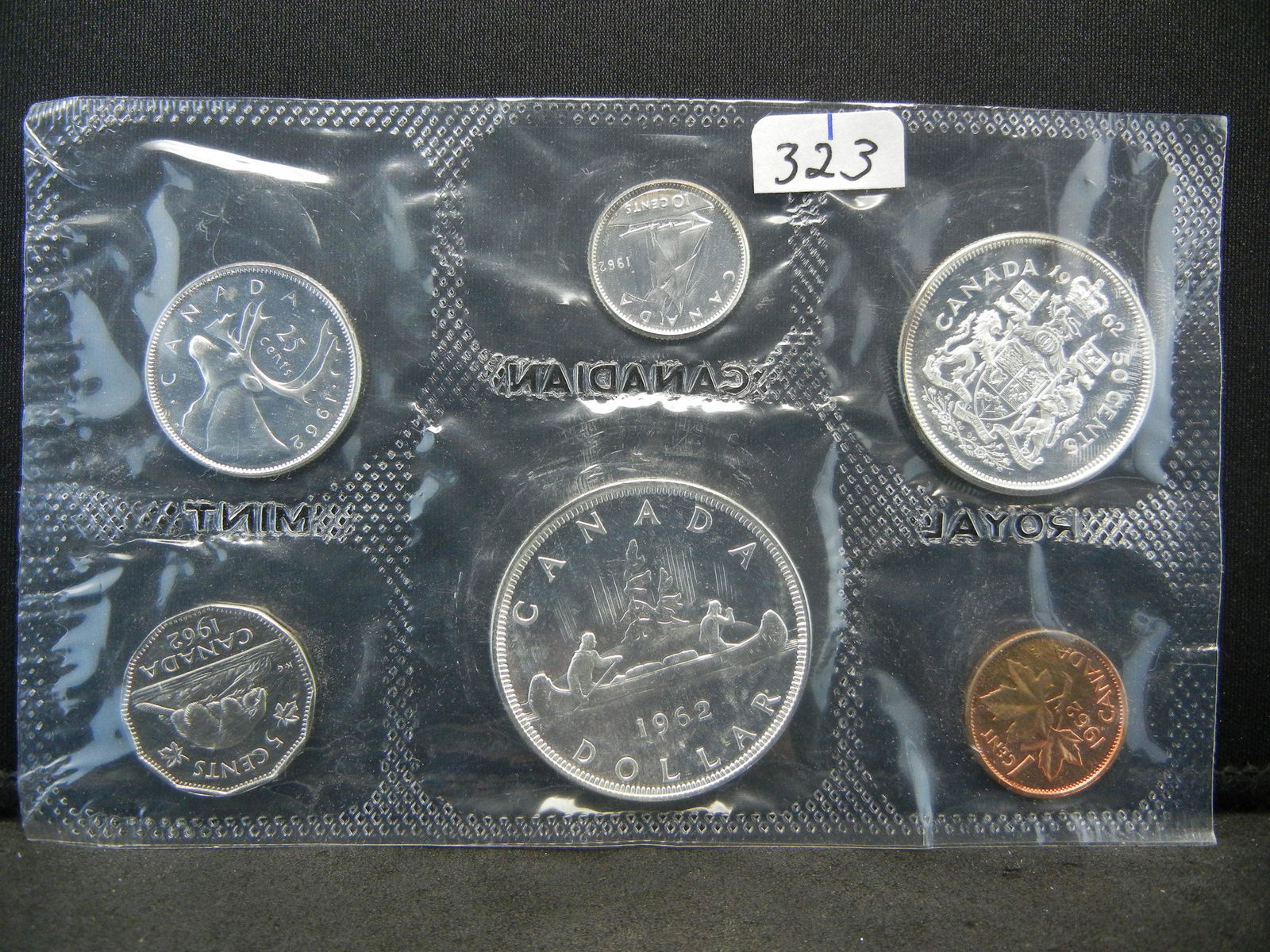 1962 Canada Mint Set Silver Dime, Quarter, Half, and (1 of 2)