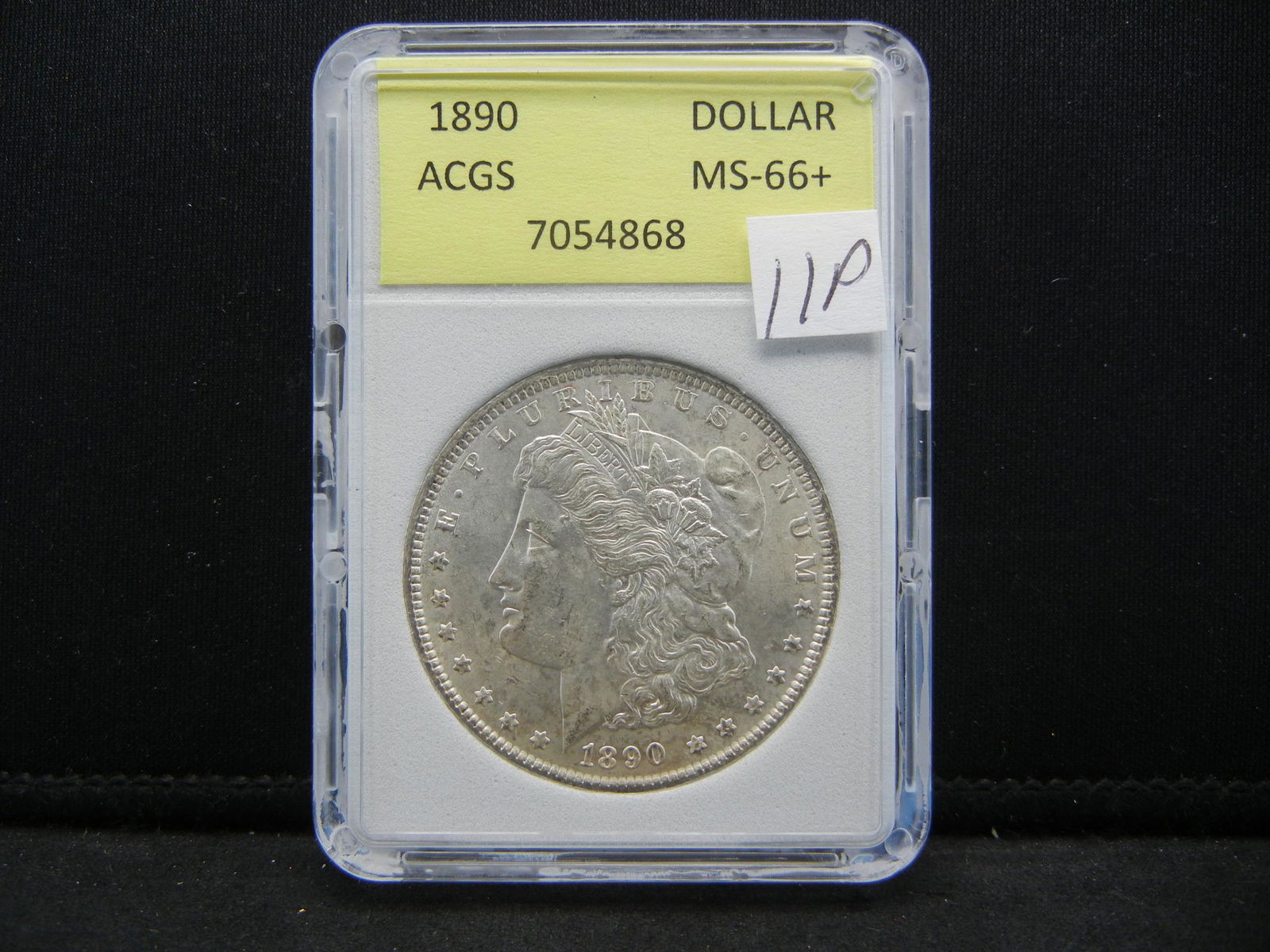 1890 ACGS MS66 Morgan Silver Dollar (1 of 4)