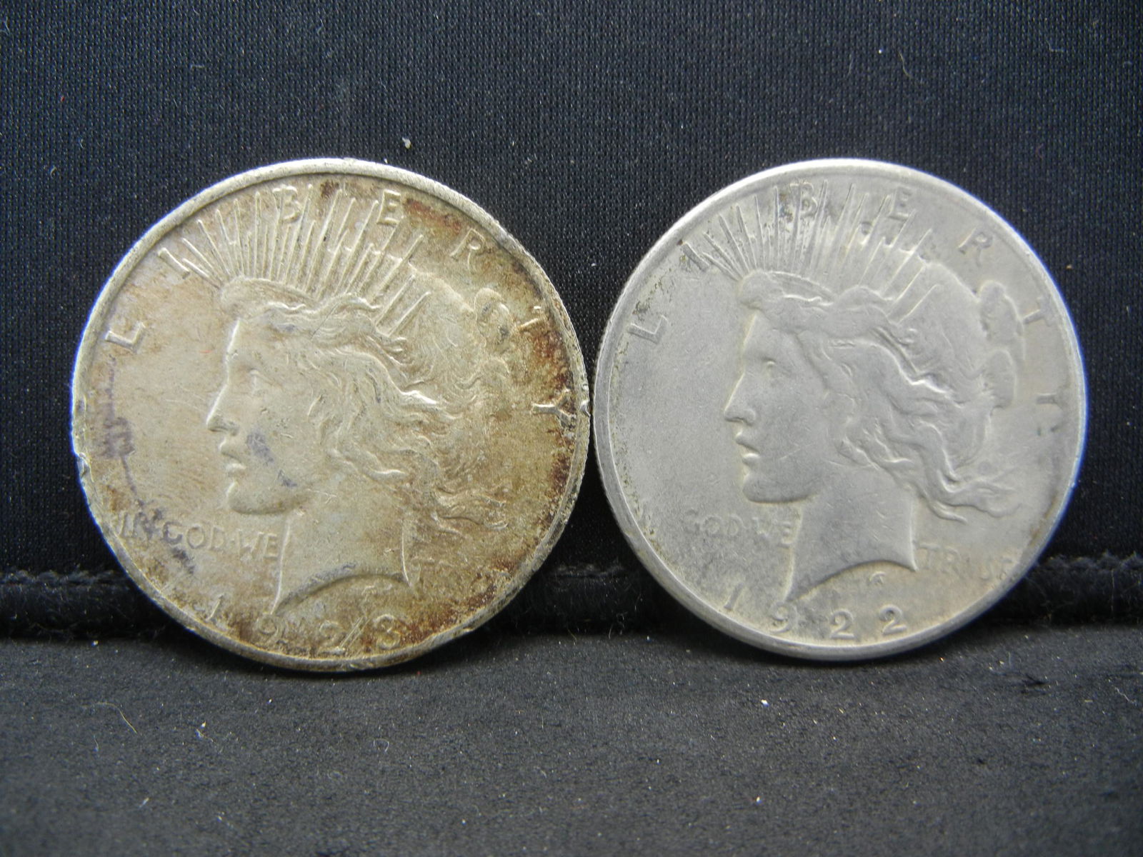 1922 & 1923 SILVER PEACE DOLLARS: 1922 & 1923 SILVER PEACE DOLLARS
