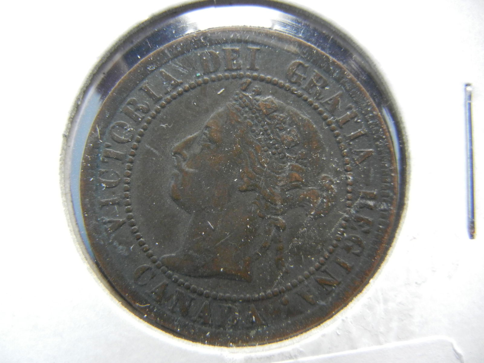 1901 Canada Large cent AU. (1 of 3)