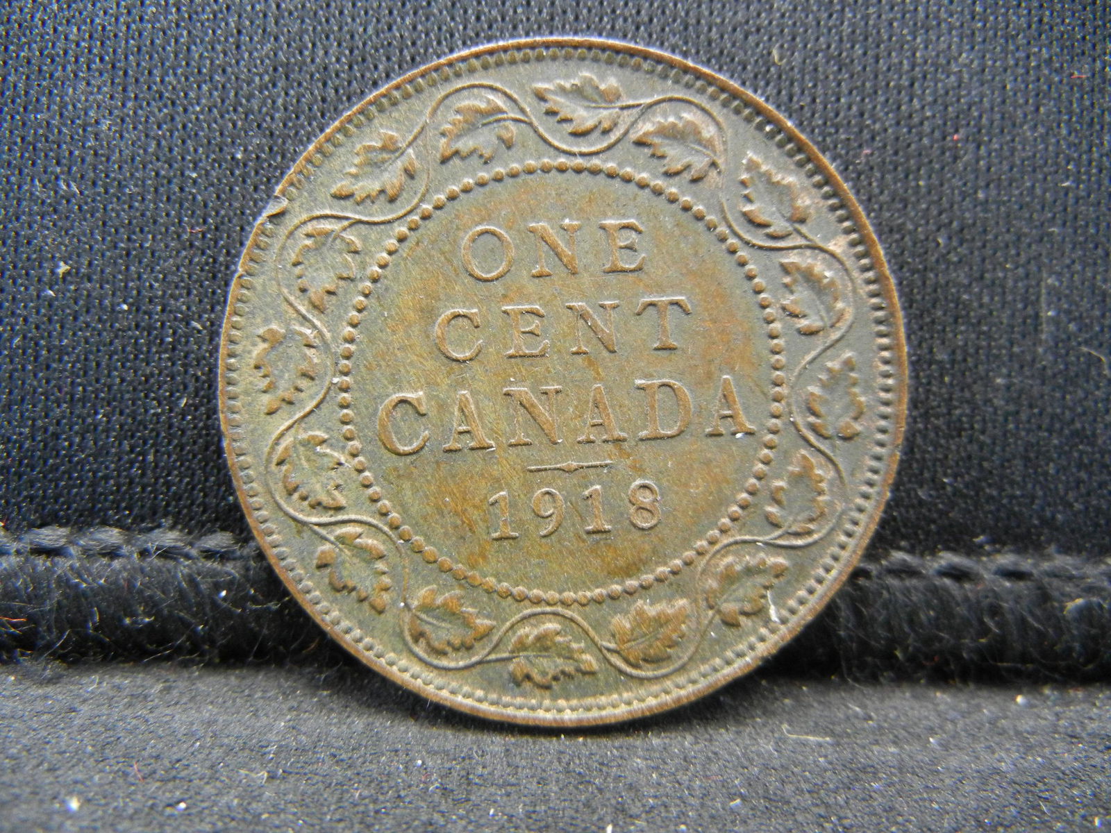 1918 Canada Large cent. AU58. (1 of 2)