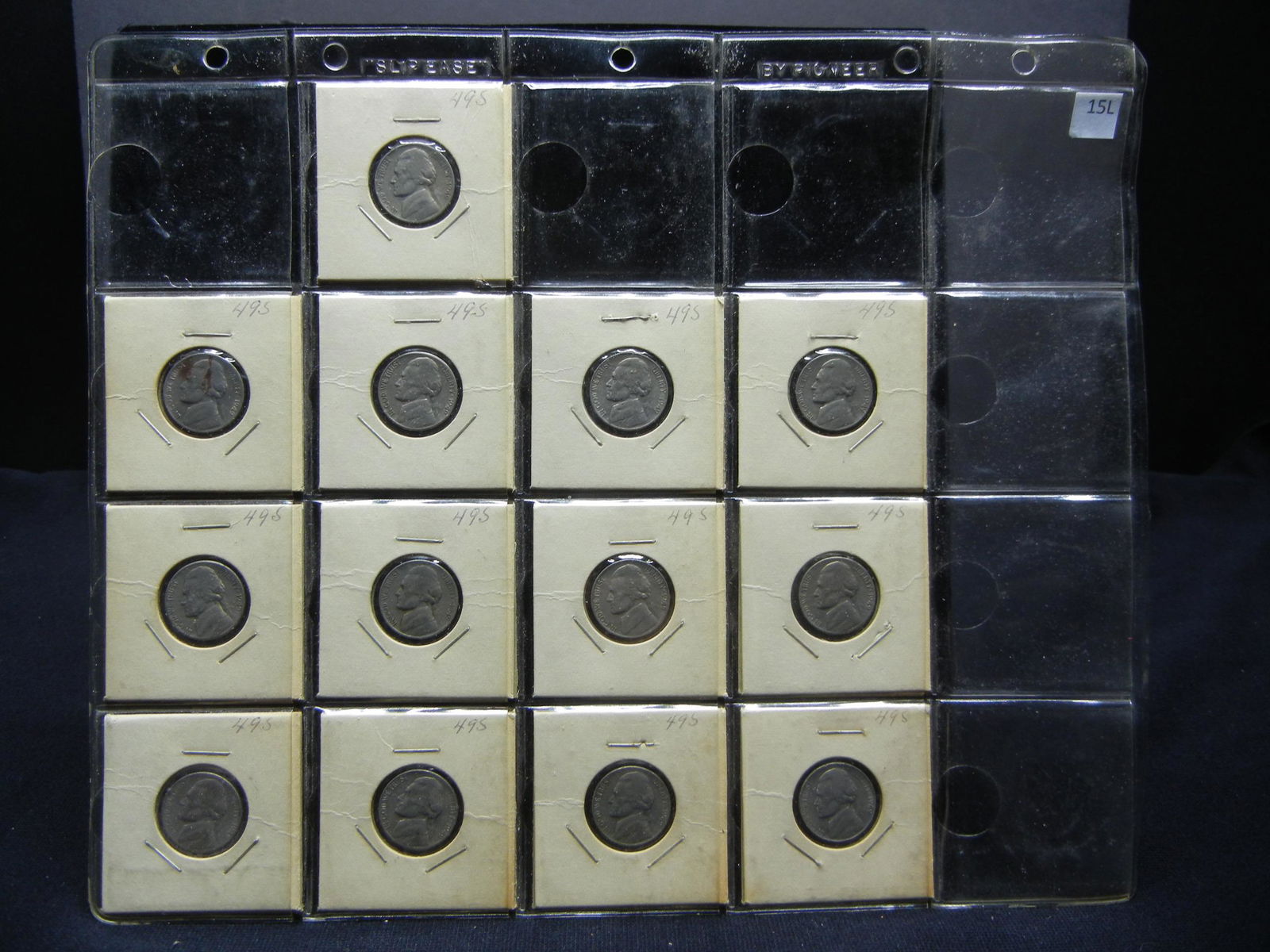 Group of 13 1949-S Jefferson Nickels From Old Coin (1 of 5)