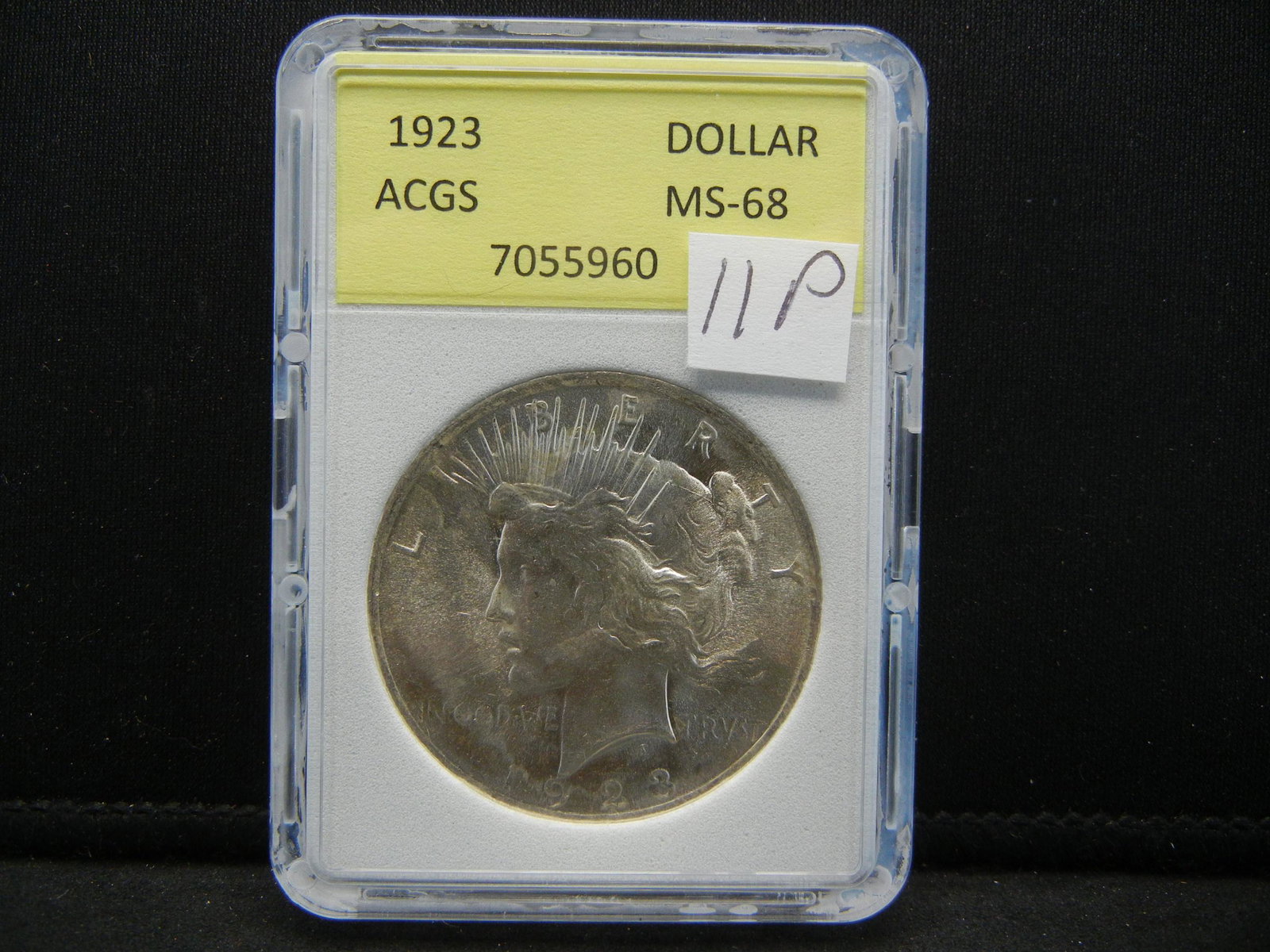 1923 Peace Dollar ACGS MS68 (1 of 4)