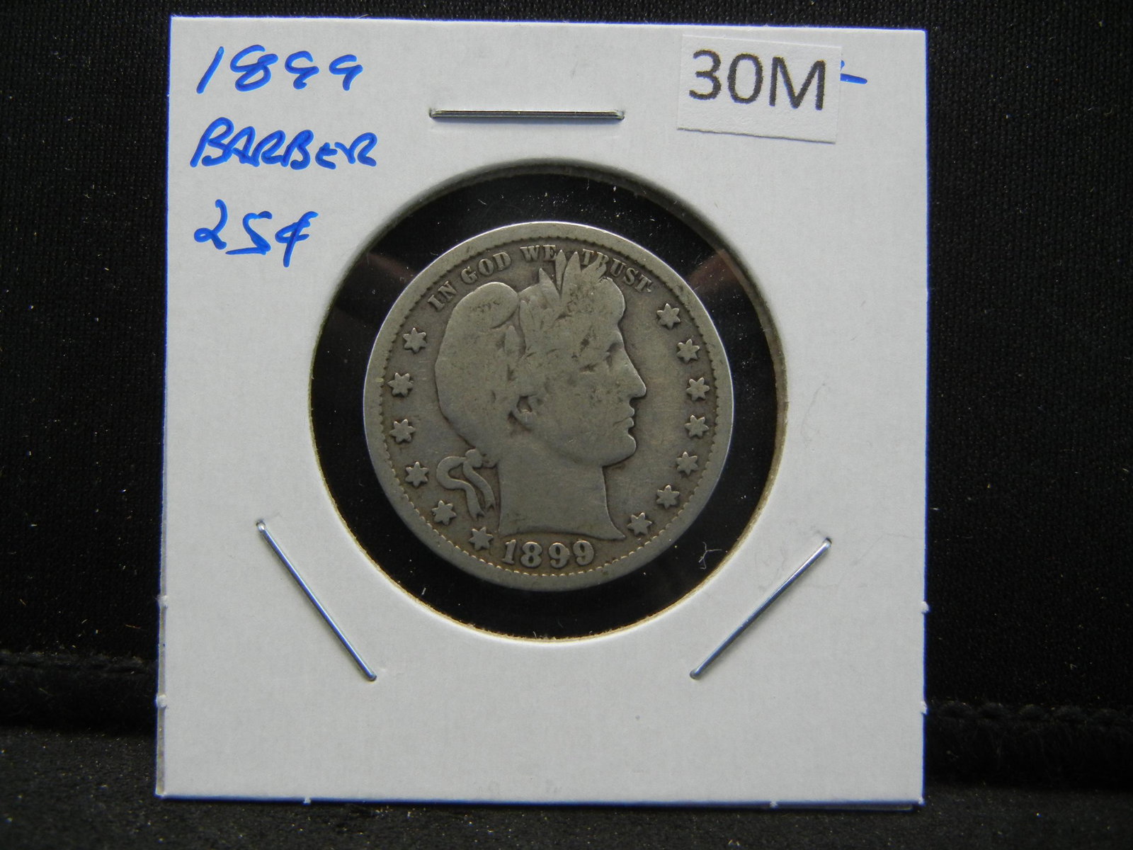 1899 Barber Quarter (1 of 3)