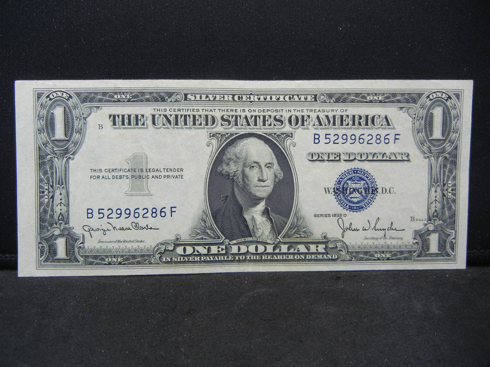 1935 D $1.00 Silver Certificate Higher Grade (1 of 3)
