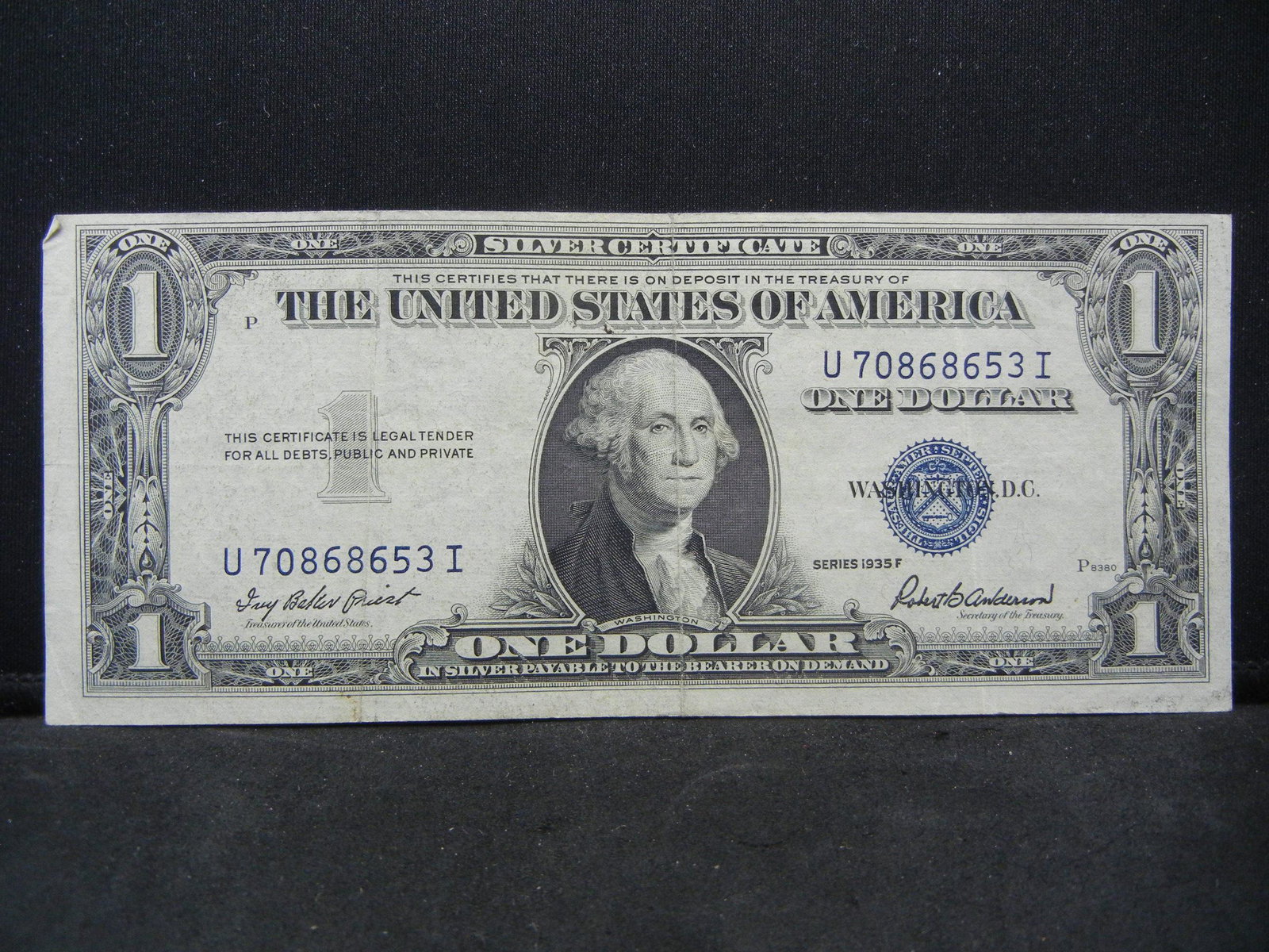 1935 F $1.00 Silver Certificate (1 of 3)