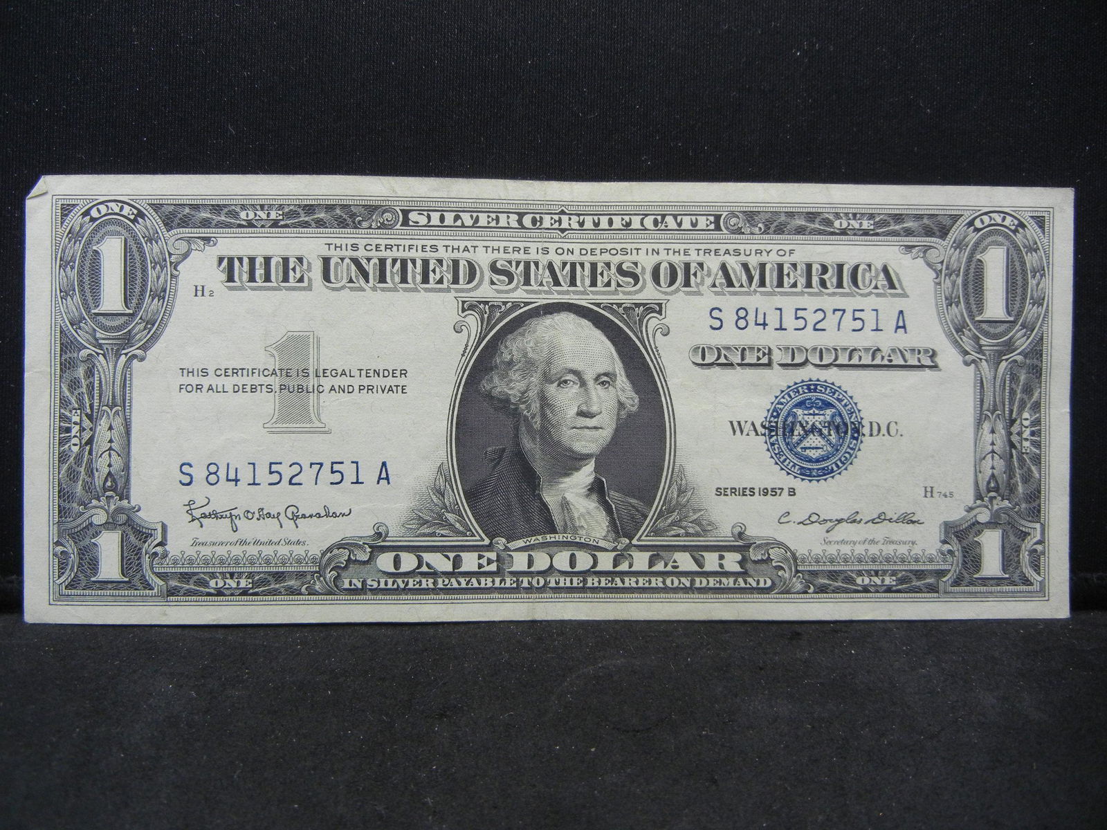 1957 B $1.00 Silver Certificate Higher Grade (1 of 3)