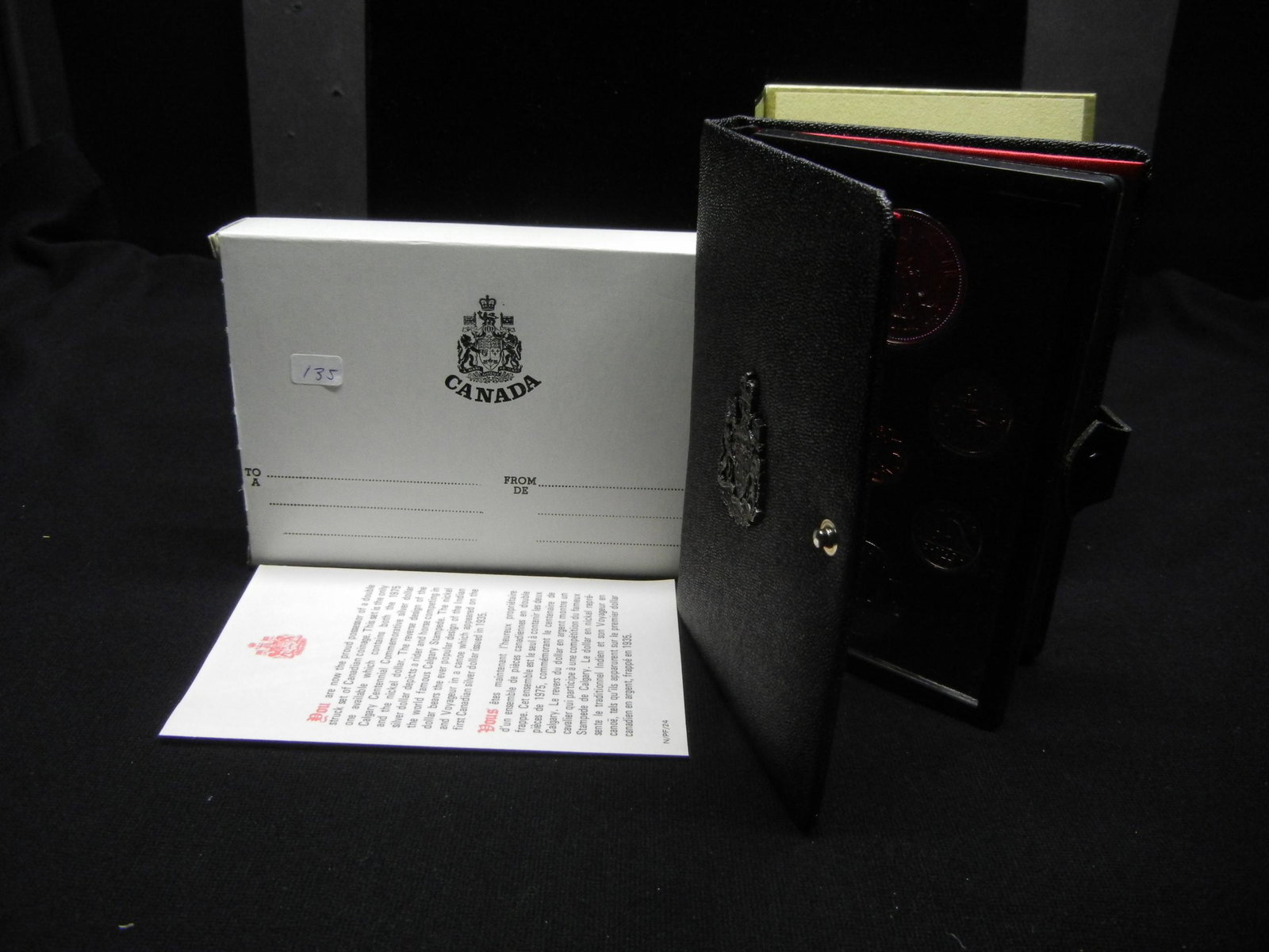 1975 Canada Proof Set Silver Dollar Included (1 of 3)