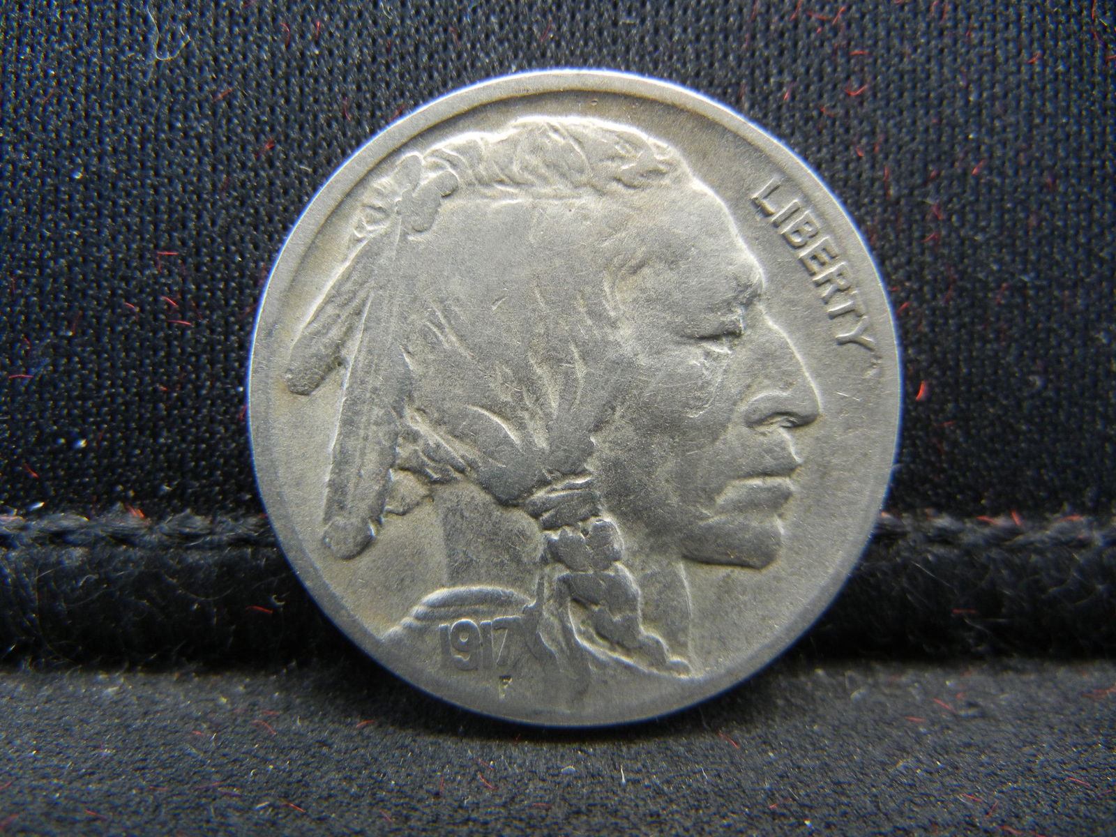 1917 D Buffalo Nickel VF (1 of 2)