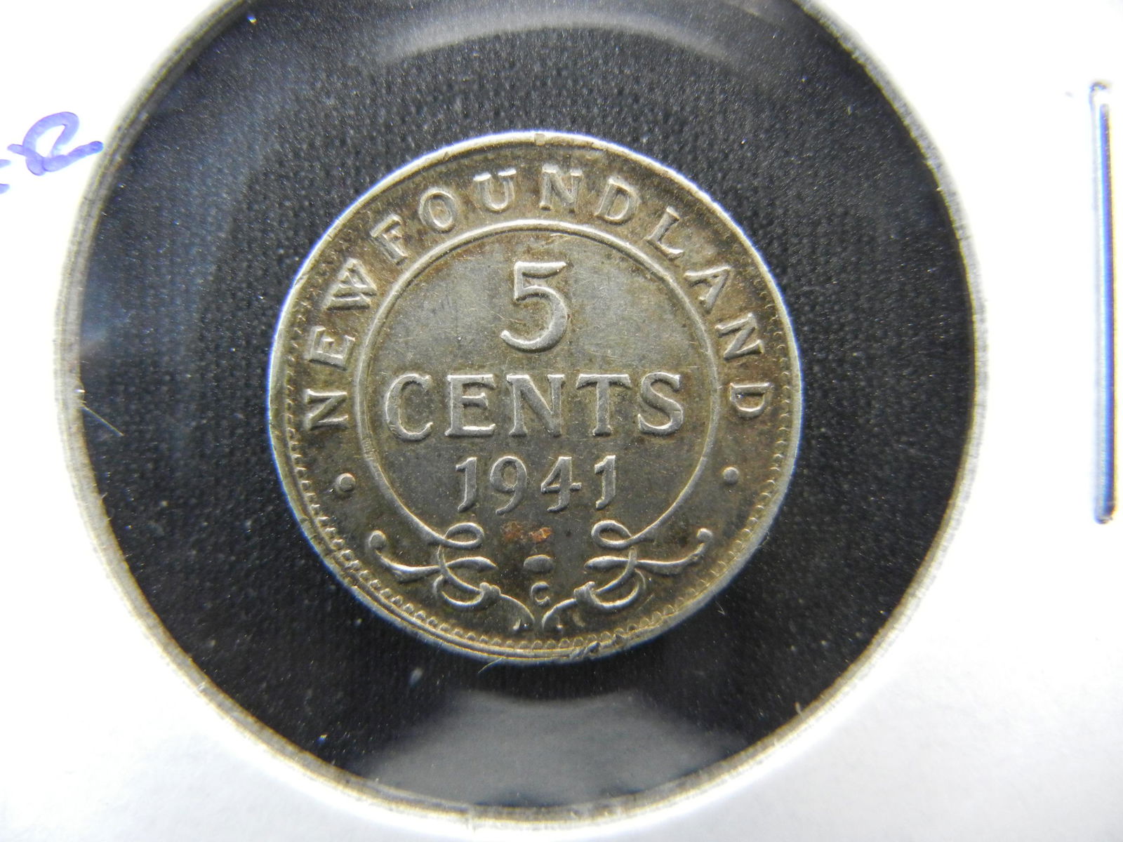 1941-C Newfoundland Nickel Silver. AU/UNC. (1 of 3)