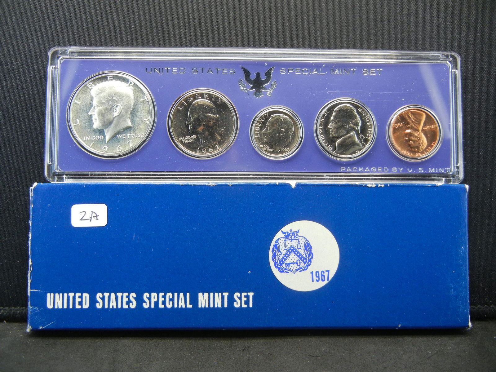 United States 1967 Special Mint Set.  Proof-like (1 of 3)