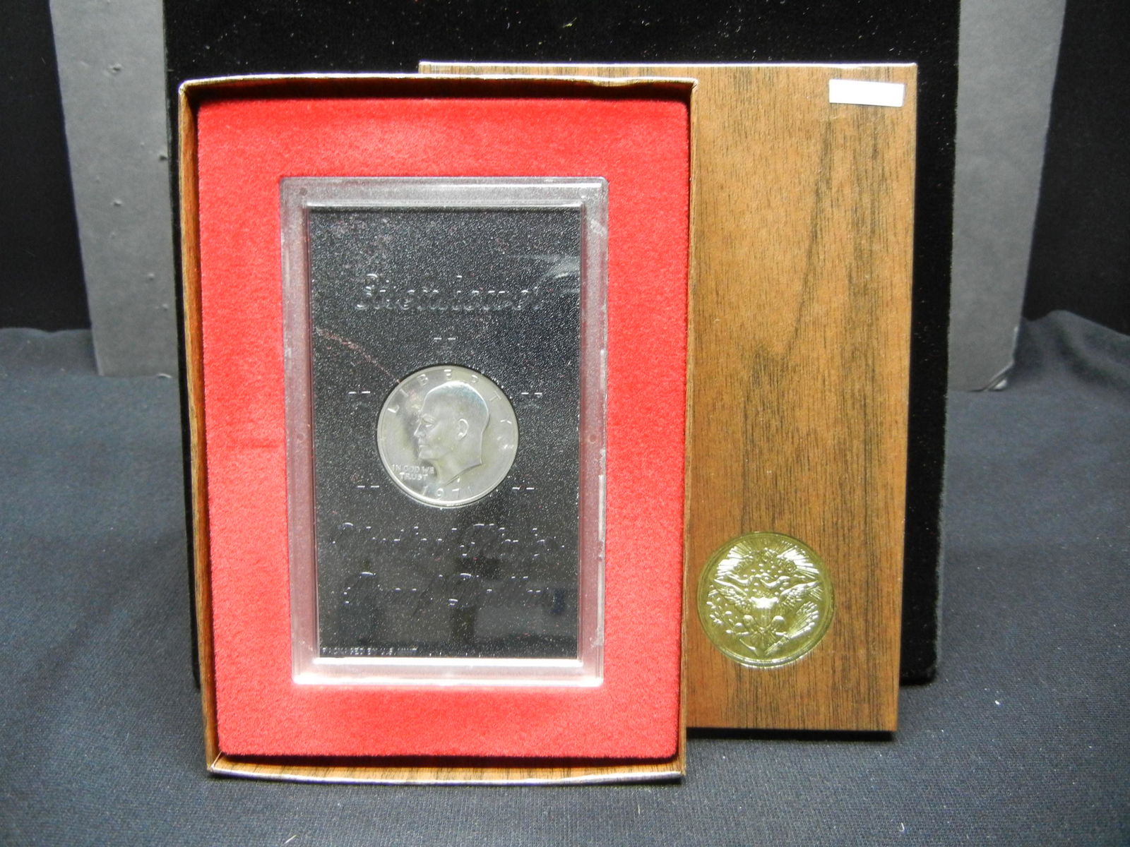 1971-S Eisenhower 40% Silver Proof Silver Dollar With (1 of 5)