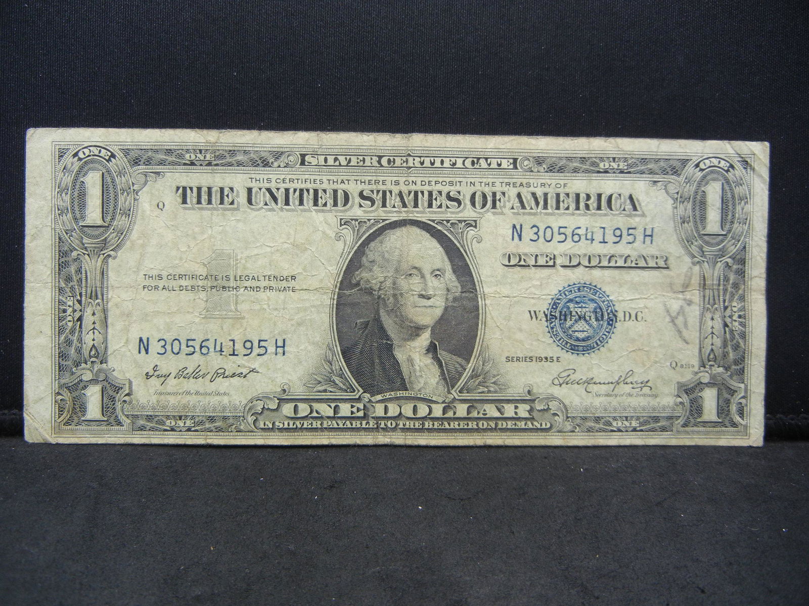 1935 E One Dollar Silver Certificate (1 of 3)