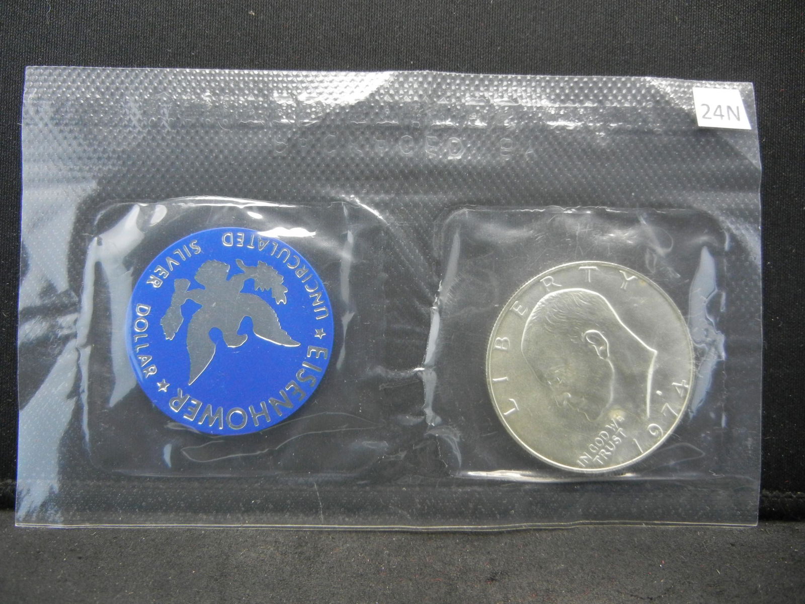 1974-S Eisenhower 40% Silver Uncirculated Silver (1 of 2)