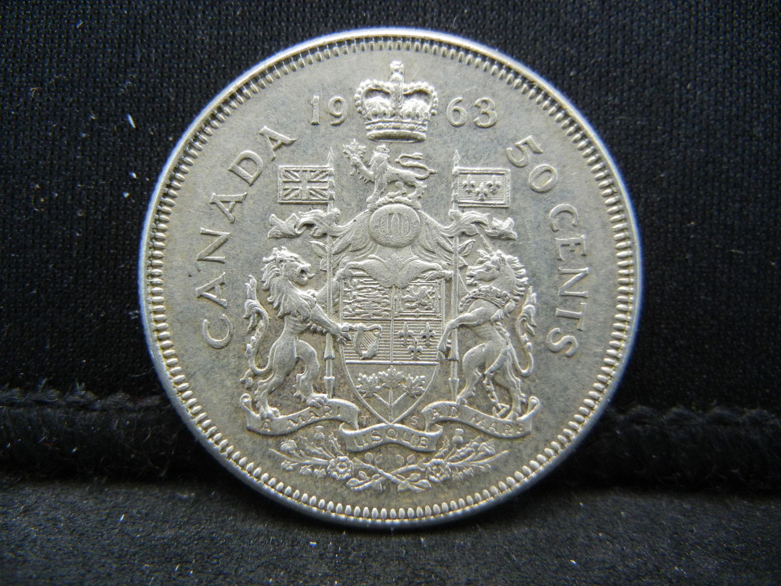 1963 Canadian Half Dollar 80% Silver (1 of 2)