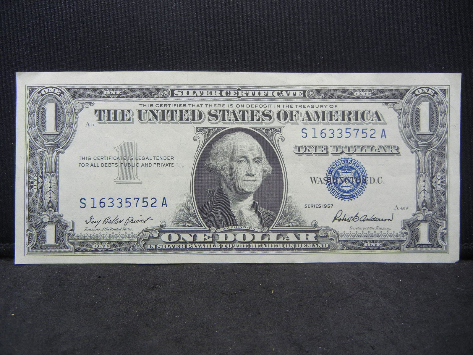 1957 $1.00 Silver Certificate Higher Grade (1 of 3)