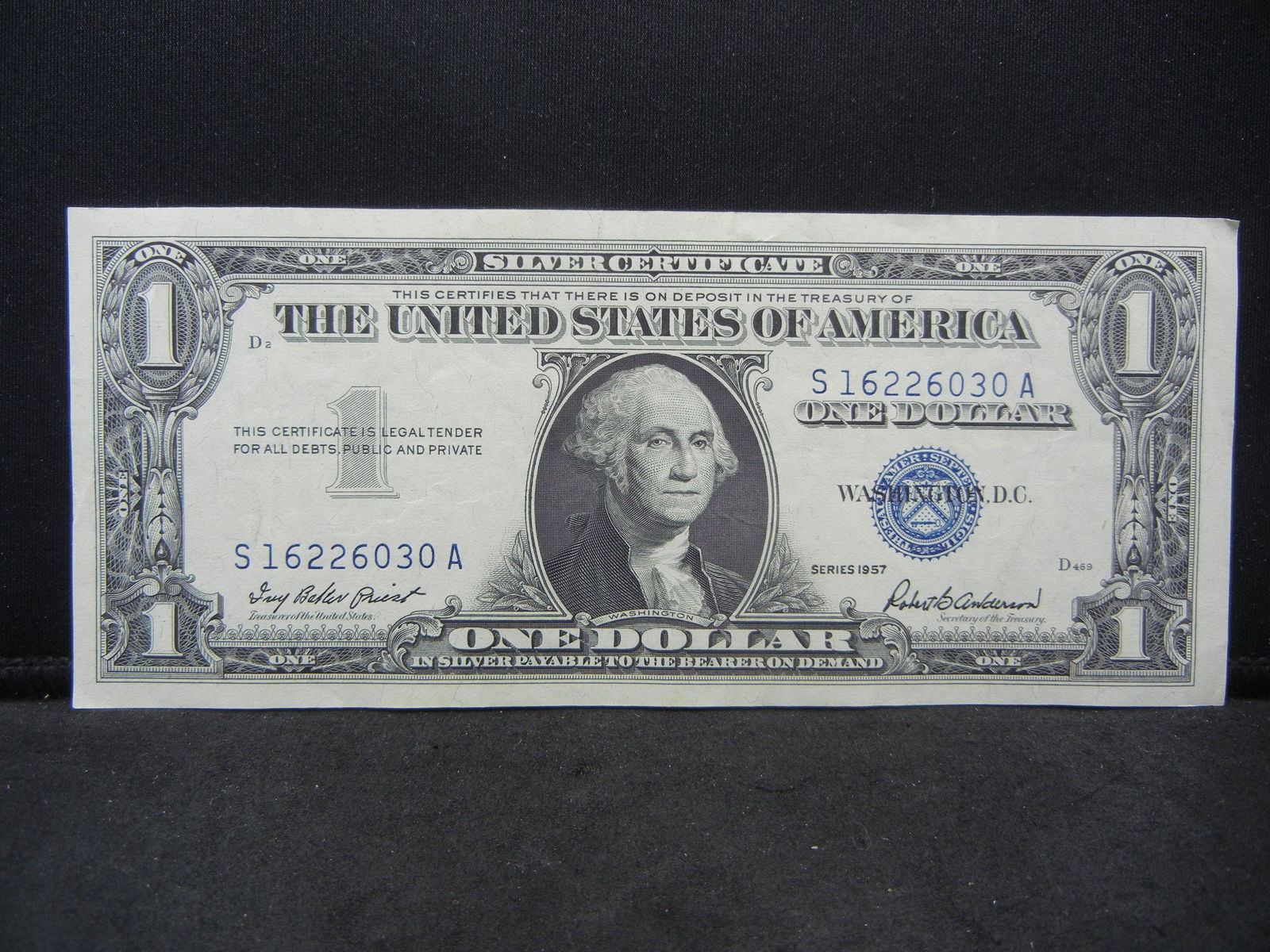 1957 $1.00 Silver Certificate Higher Grade (1 of 3)