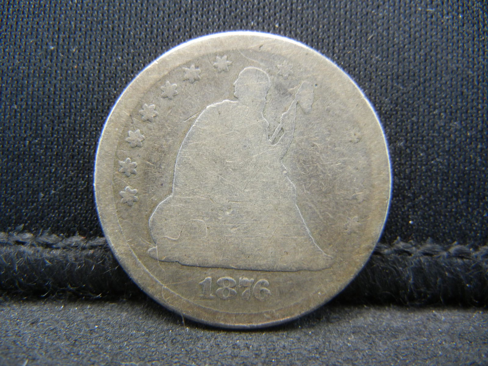 1876 Seated Quarter (1 of 2)