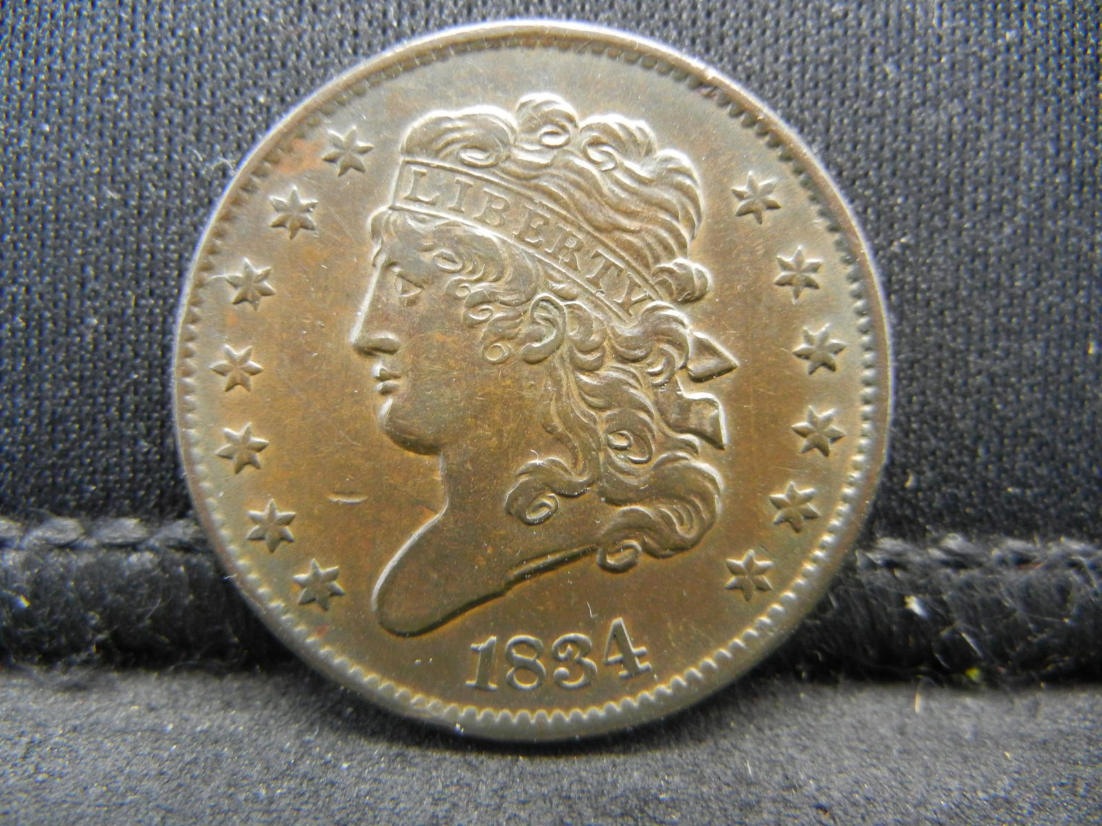 1834 Classic Head Half Cent AU/BU Strong Strike and (1 of 2)