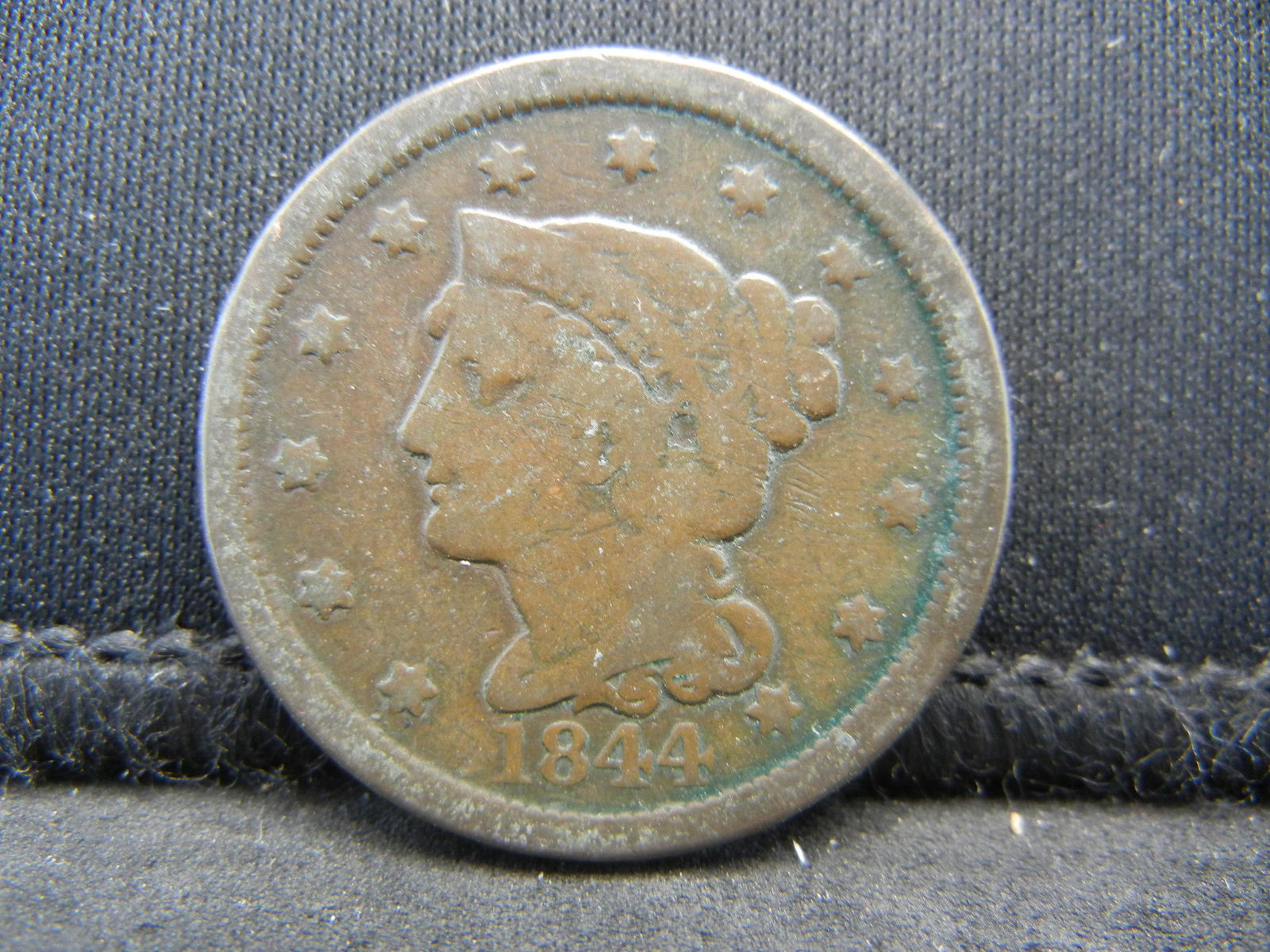 1844 Large Cent (1 of 2)
