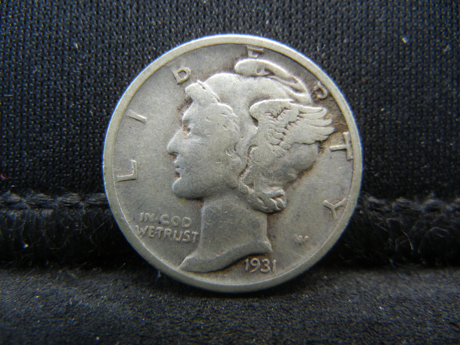 1931 D Mercury Dime  VF Better Date (1 of 2)