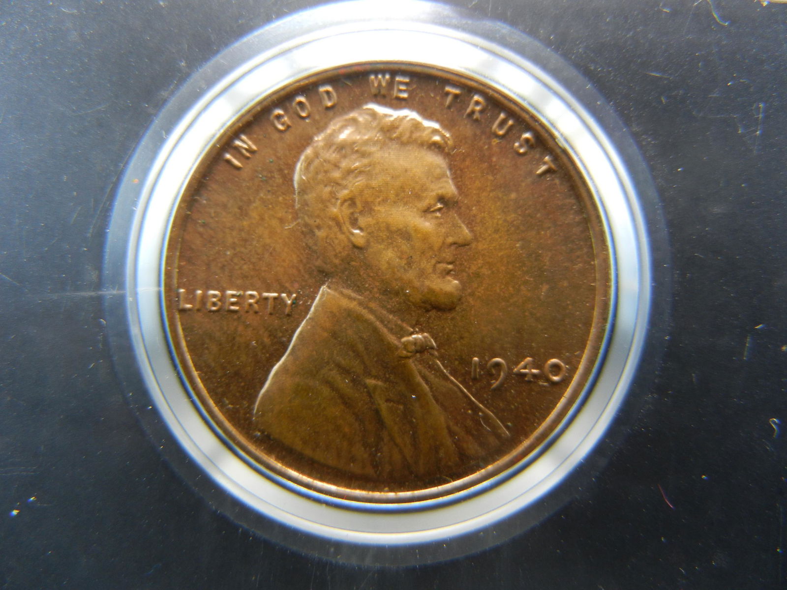 1940 Proof Lincoln Cent Red Low Mintage (1 of 4)