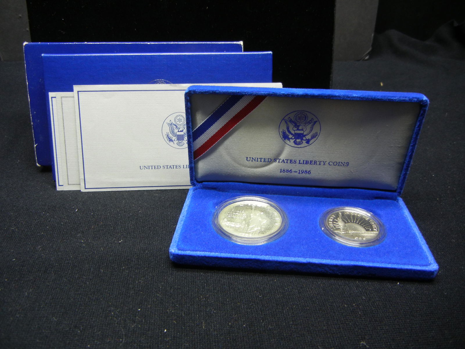 1986 United States Liberty 2 Coin Set Proof Dollar & (1 of 5)