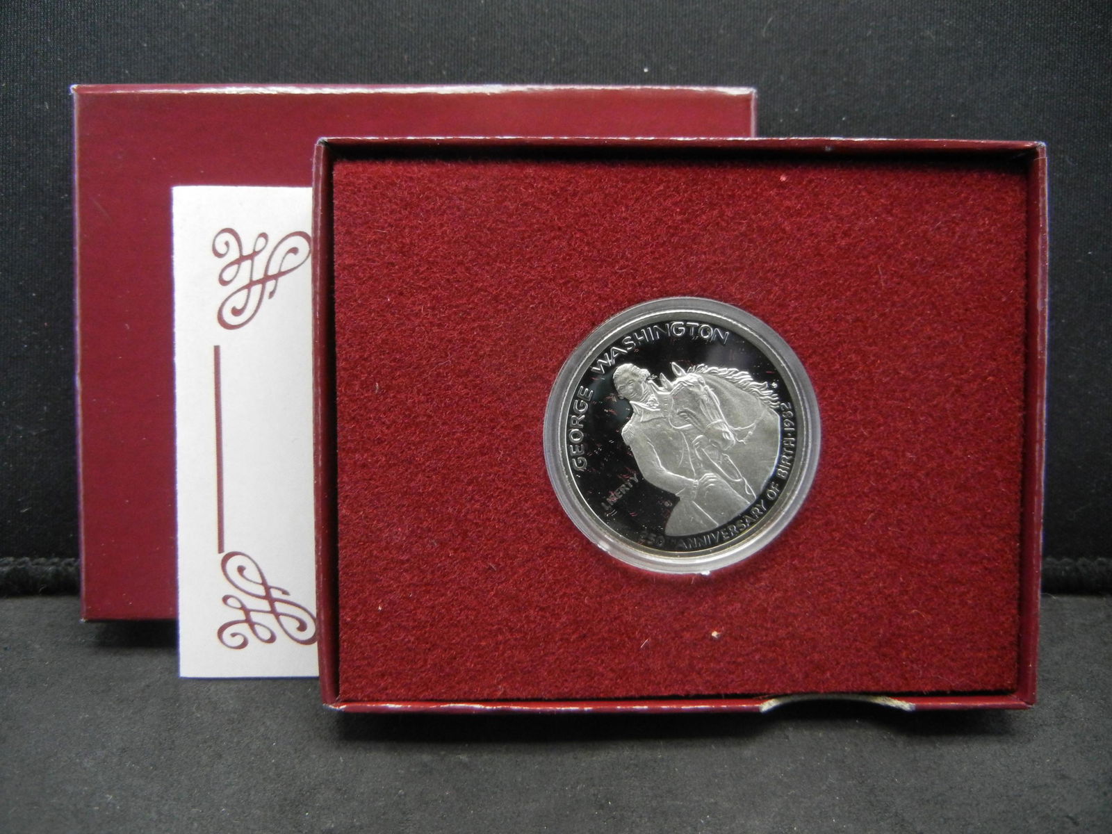 1982 George Washington Proof 90% Silver Half Dollar in (1 of 4)