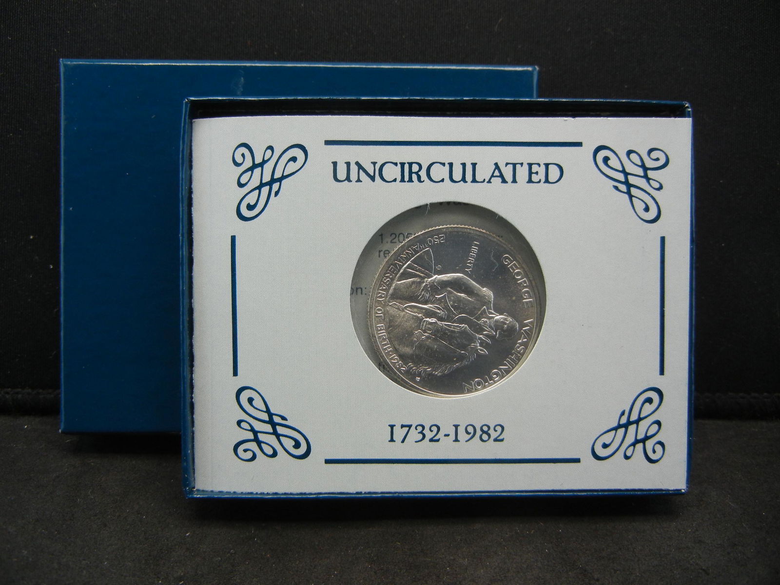 1982 George Washington Uncirculated 90% Silver Half (1 of 4)